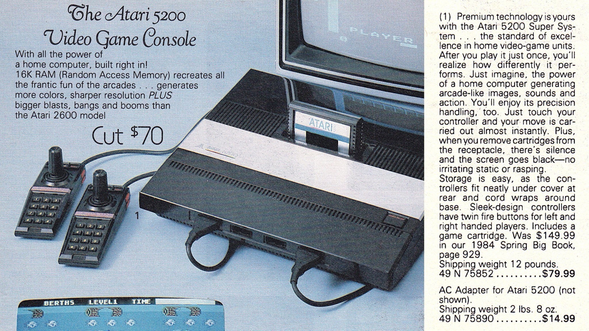 The Launch of the Atari 5200: A New Era in Gaming