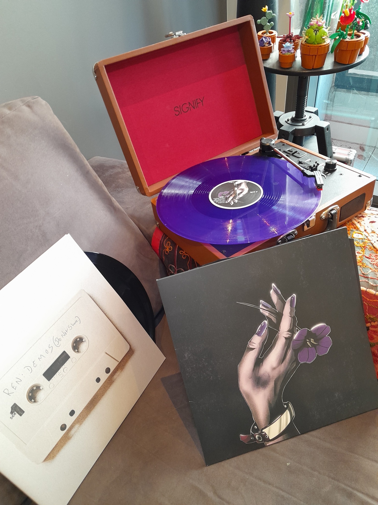 Behold the Divine Violet Vinyl!