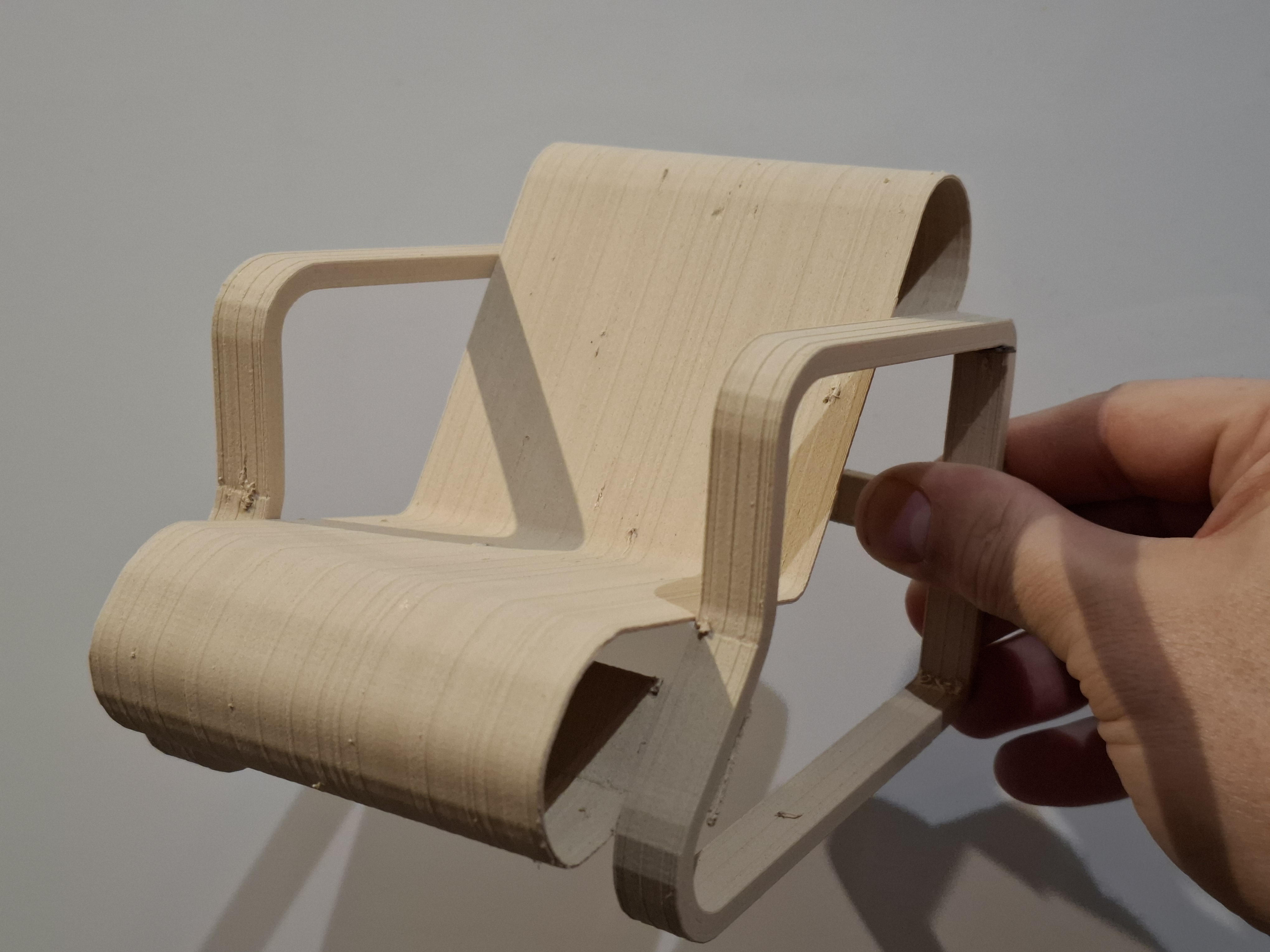 Exploring the possibilities of 3D printing with wood!