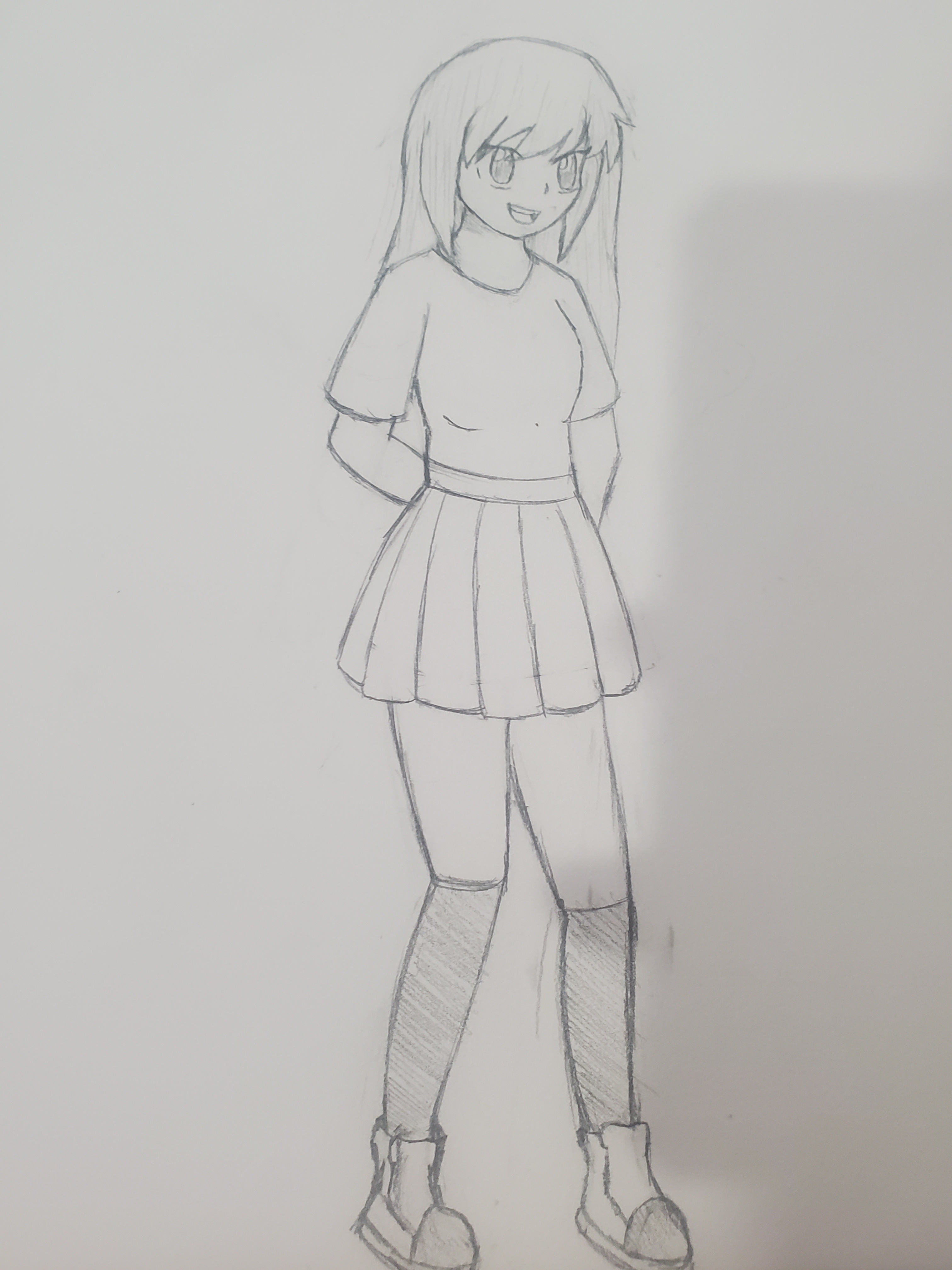 A glimpse into my 'old art' original character.