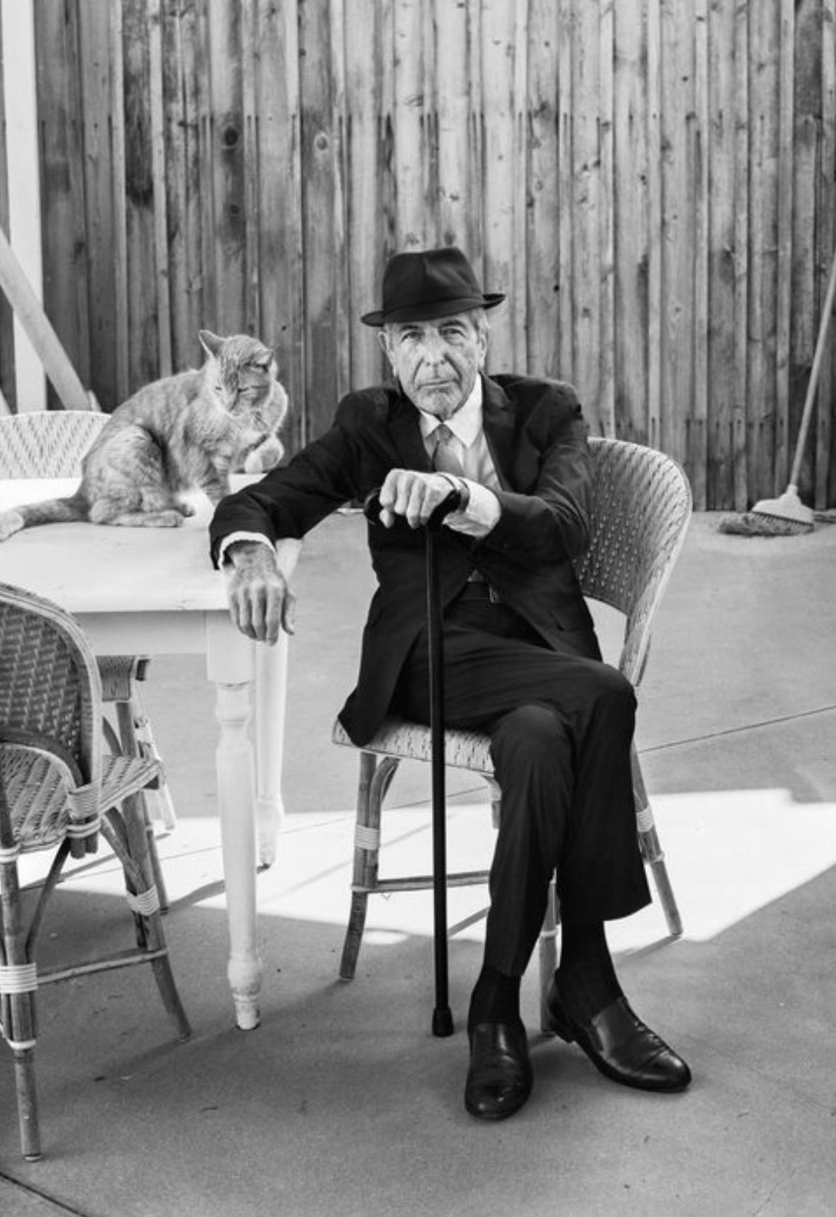 Leonard Cohen: The Unmatched Cool of a Suit and Song
