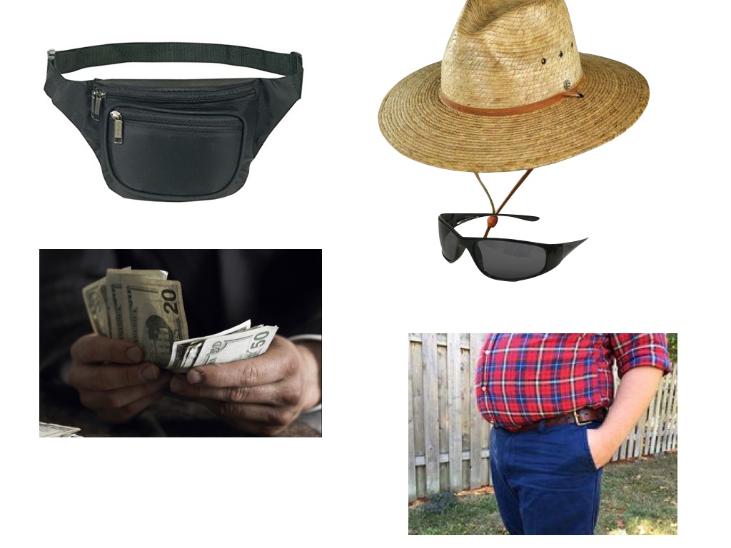 The ultimate starter pack for the mysterious yard sale character: Are they the seller or just another shopper?