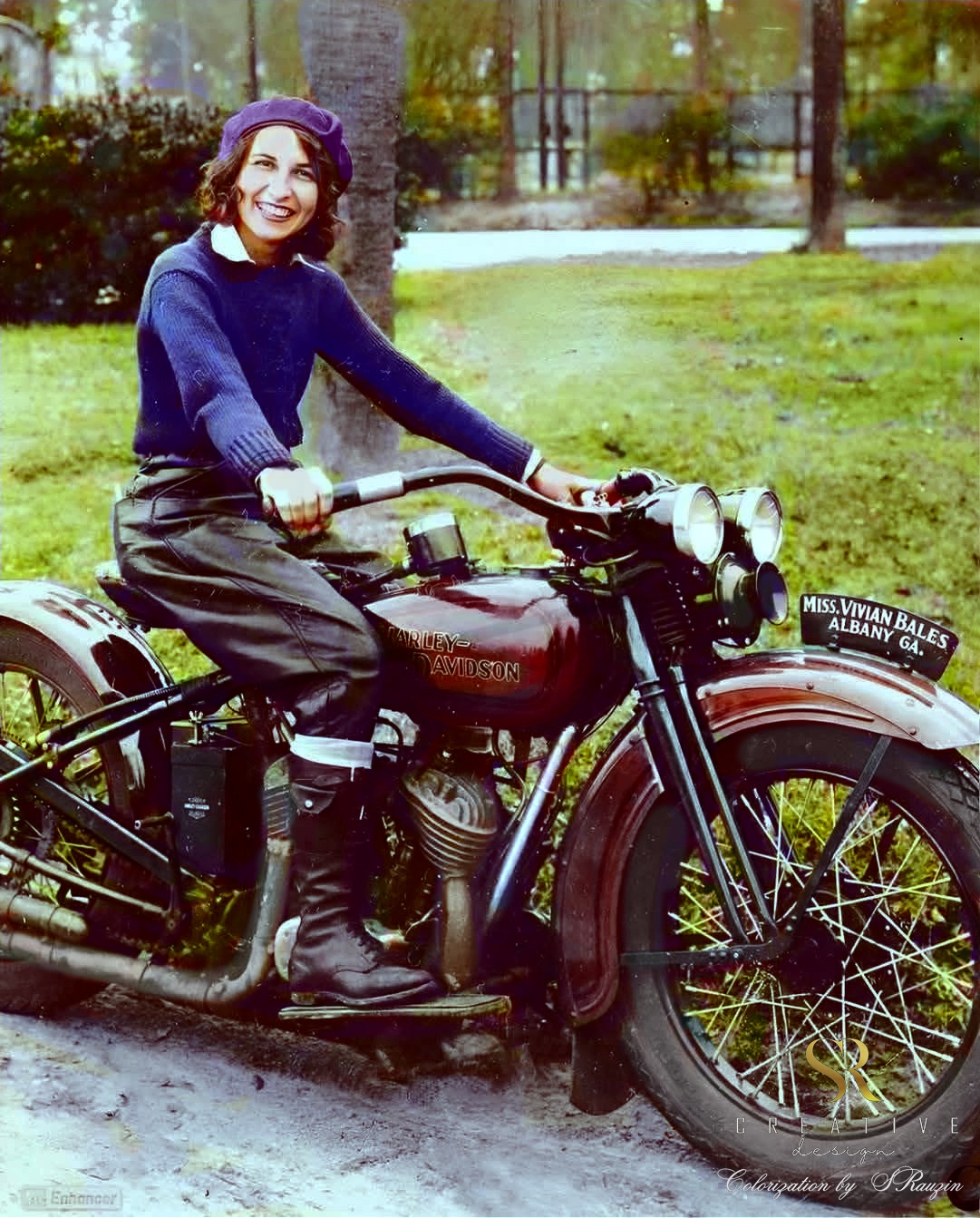 In 1929, Vivian Bales Set Off on an Epic 5,000-Mile Journey on Her Harley-Davidson - A Tribute to Adventure