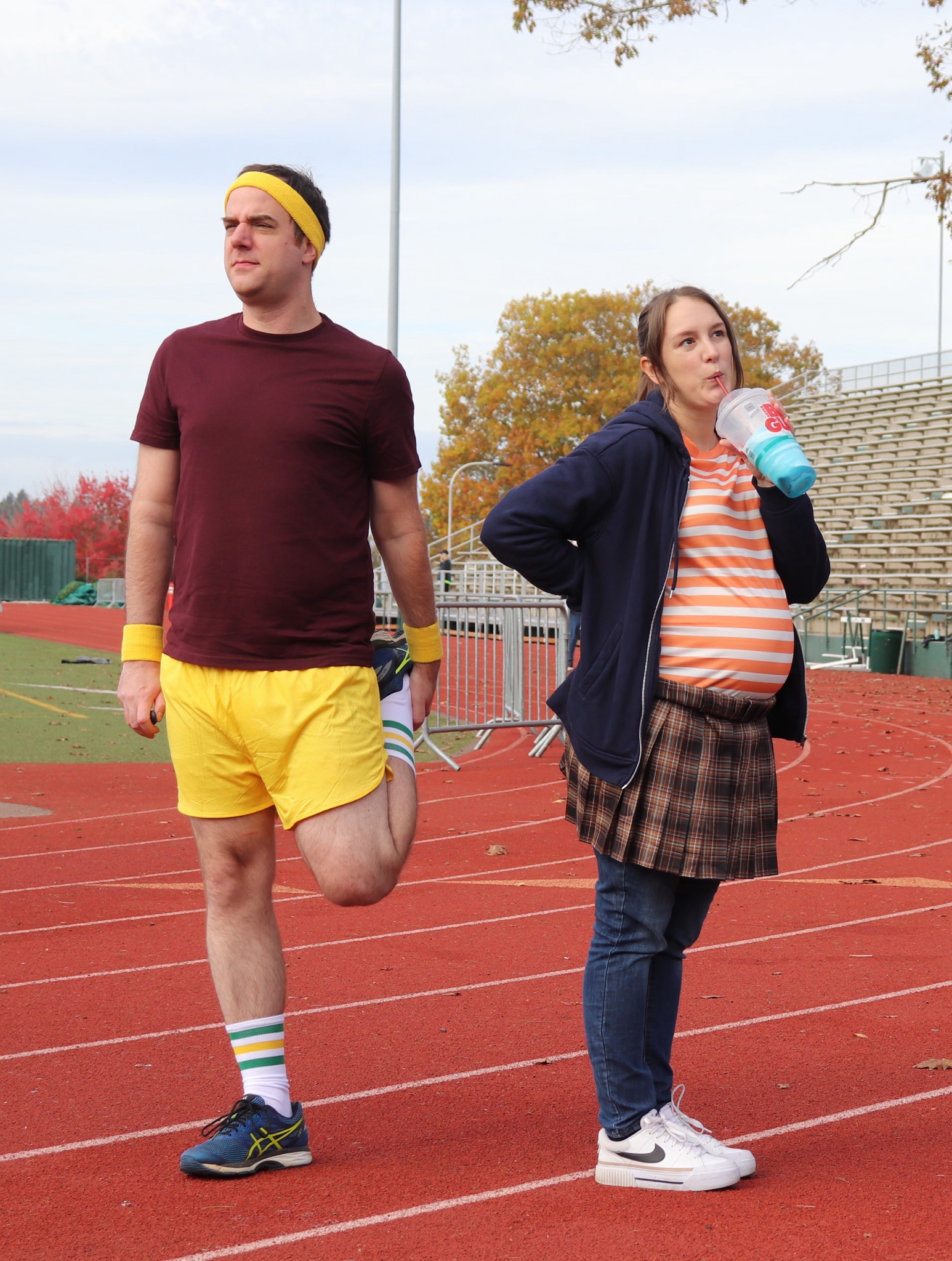 Well, I'm already pregnant, so what kind of mischief can I get into now?