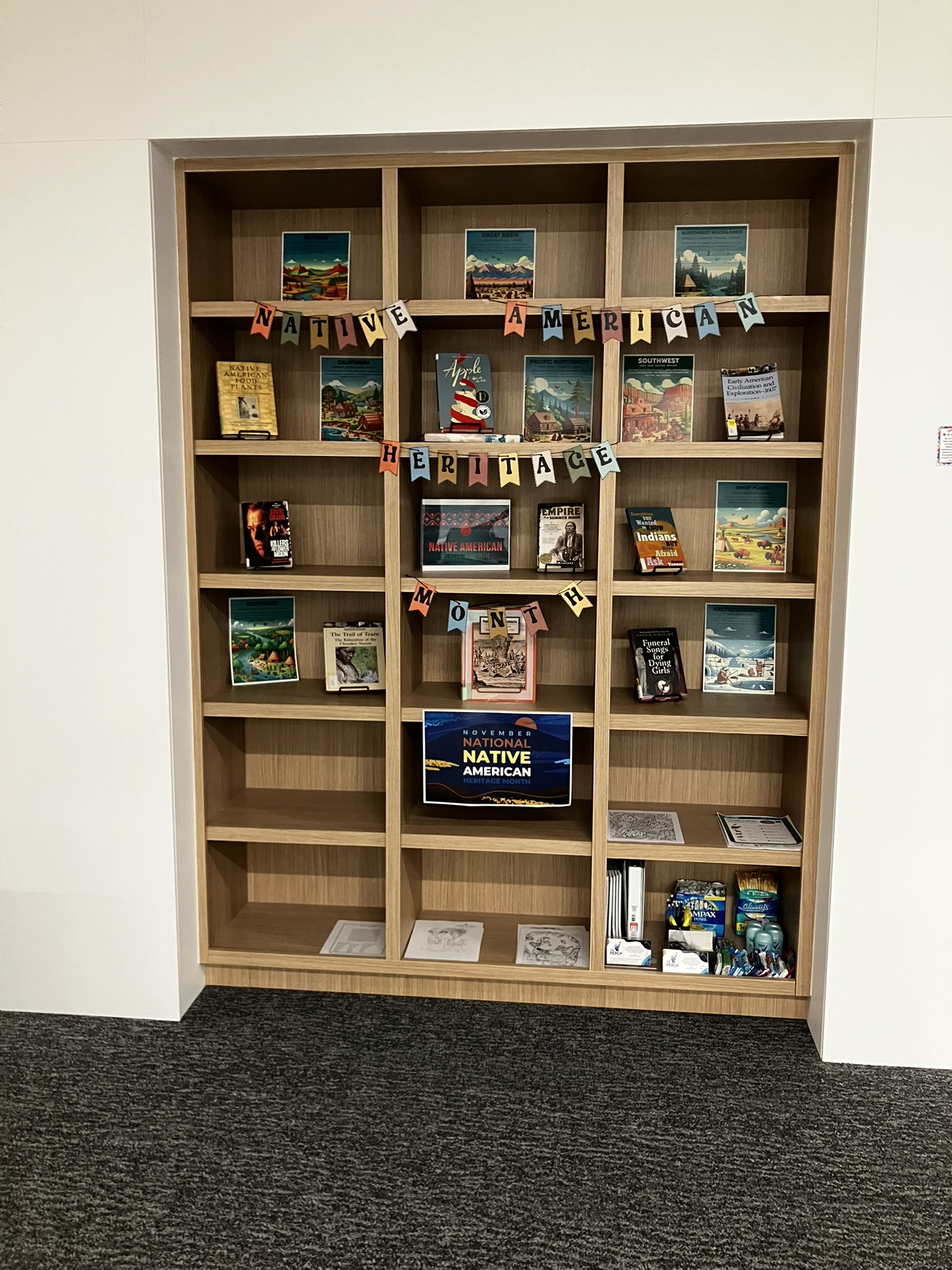 Celebrating Native American Heritage Month with a Special Display