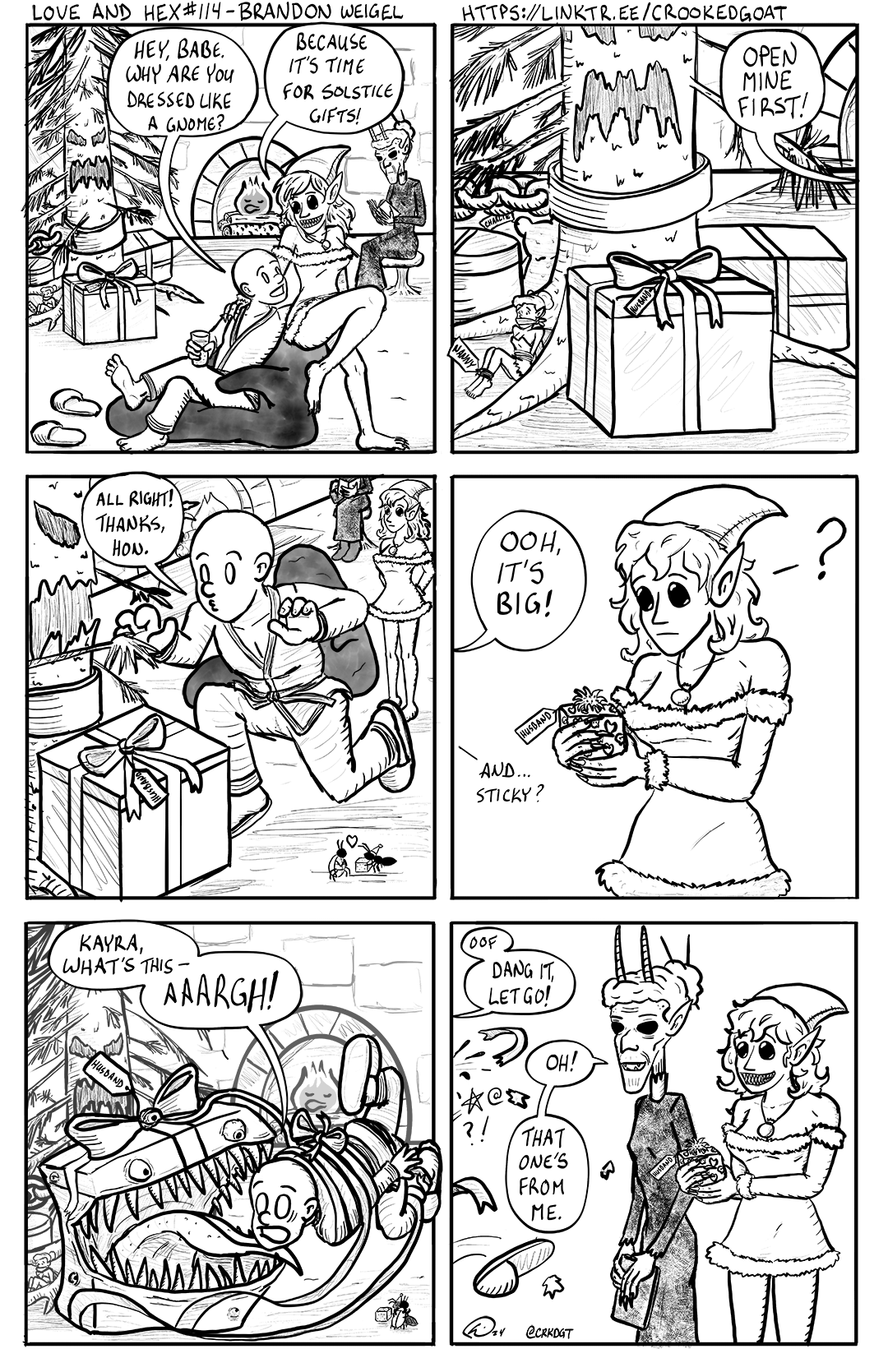 A Magical Gift Exchange with the Hag Coven