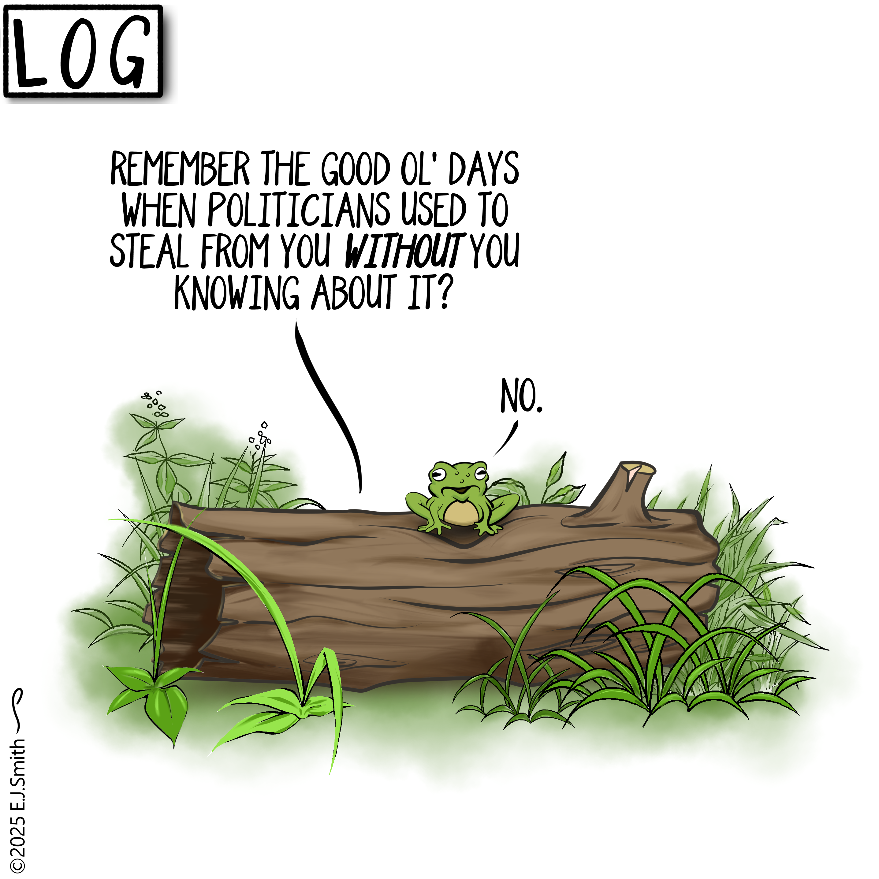 The LOG and Politicians: An Original Creation