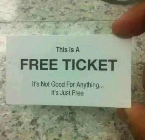 The Ultimate Free Ticket Surprise