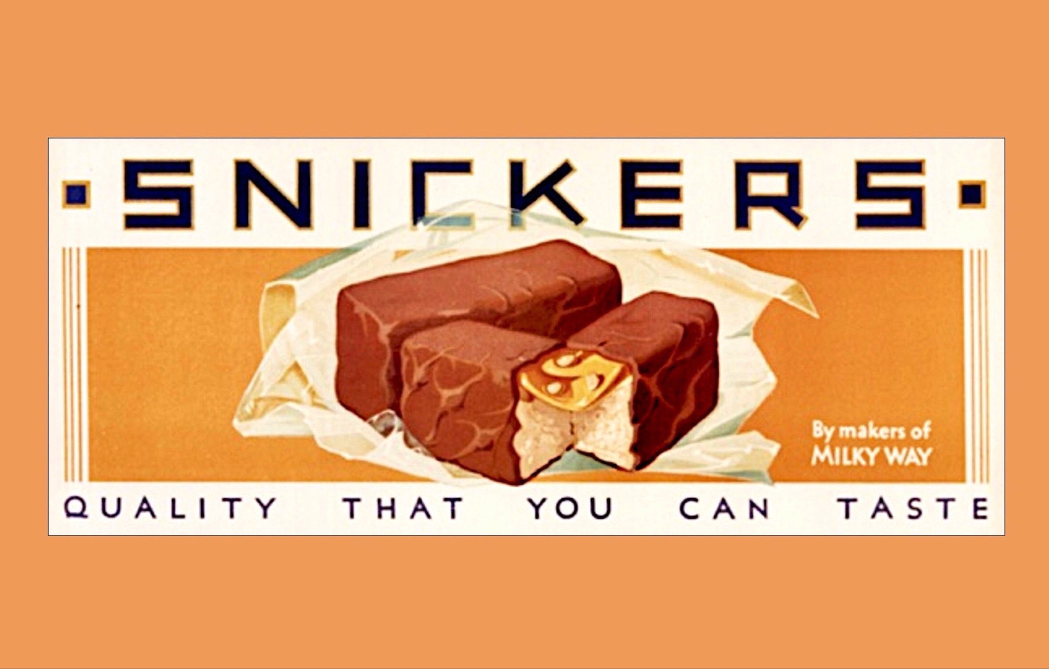 Mars launched the beloved Snickers candy bar in 1930