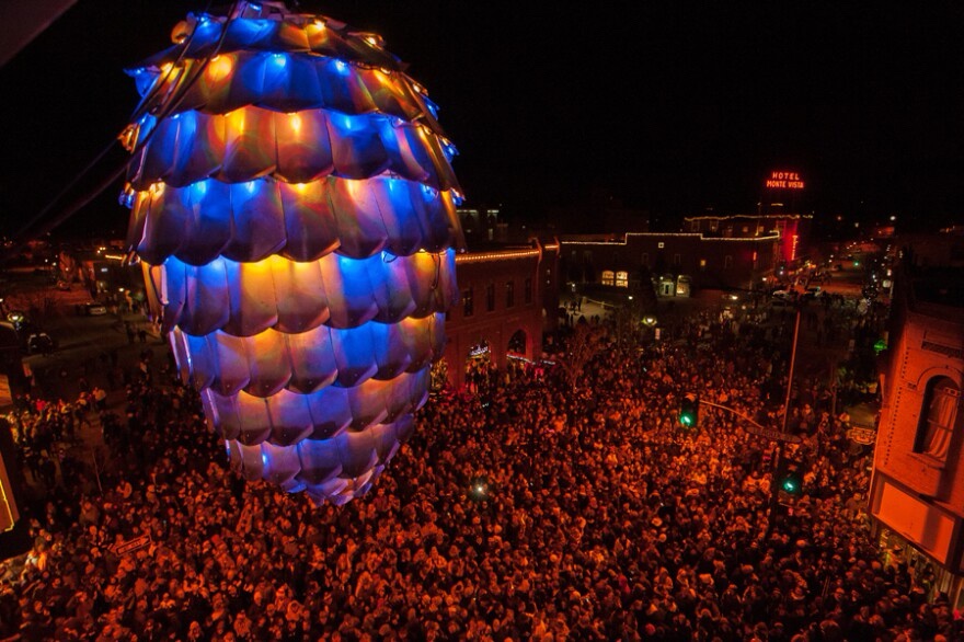 The Spectacular Pinecone Ball Drop!