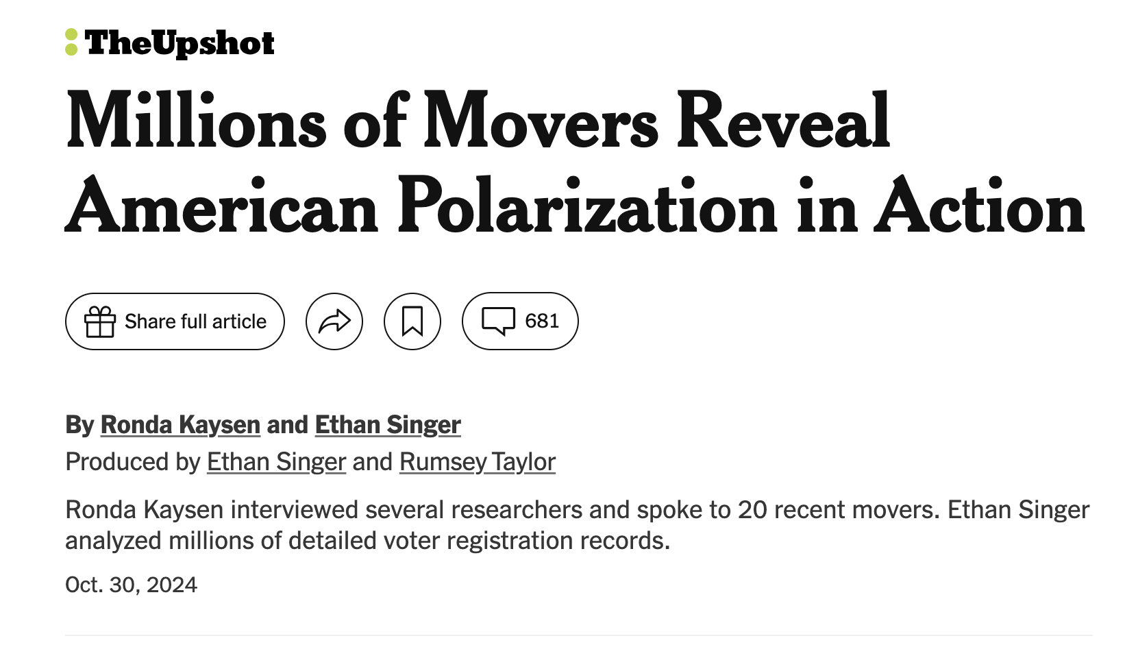 Exploring the Depths of Street-Level Polarization