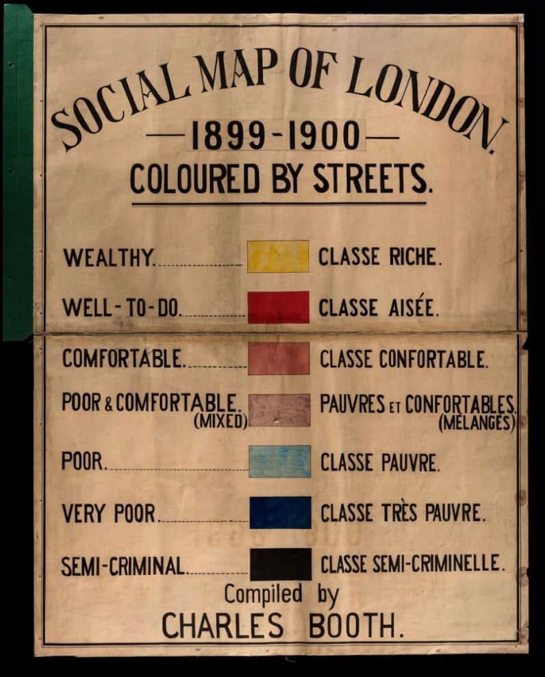 Exploring the Social Map of London: 1899-1900