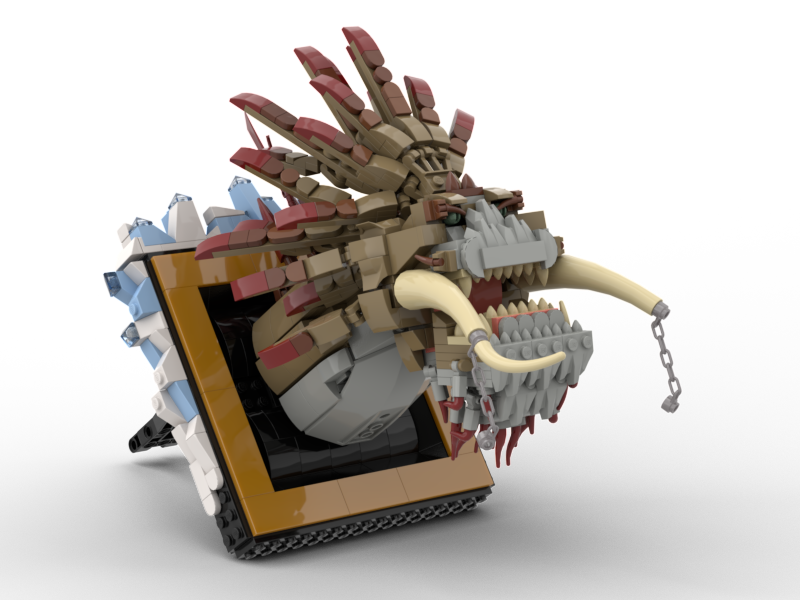 Massive Lego How to Train Your Dragon creation dump, crafted in Stud.io 2.0.