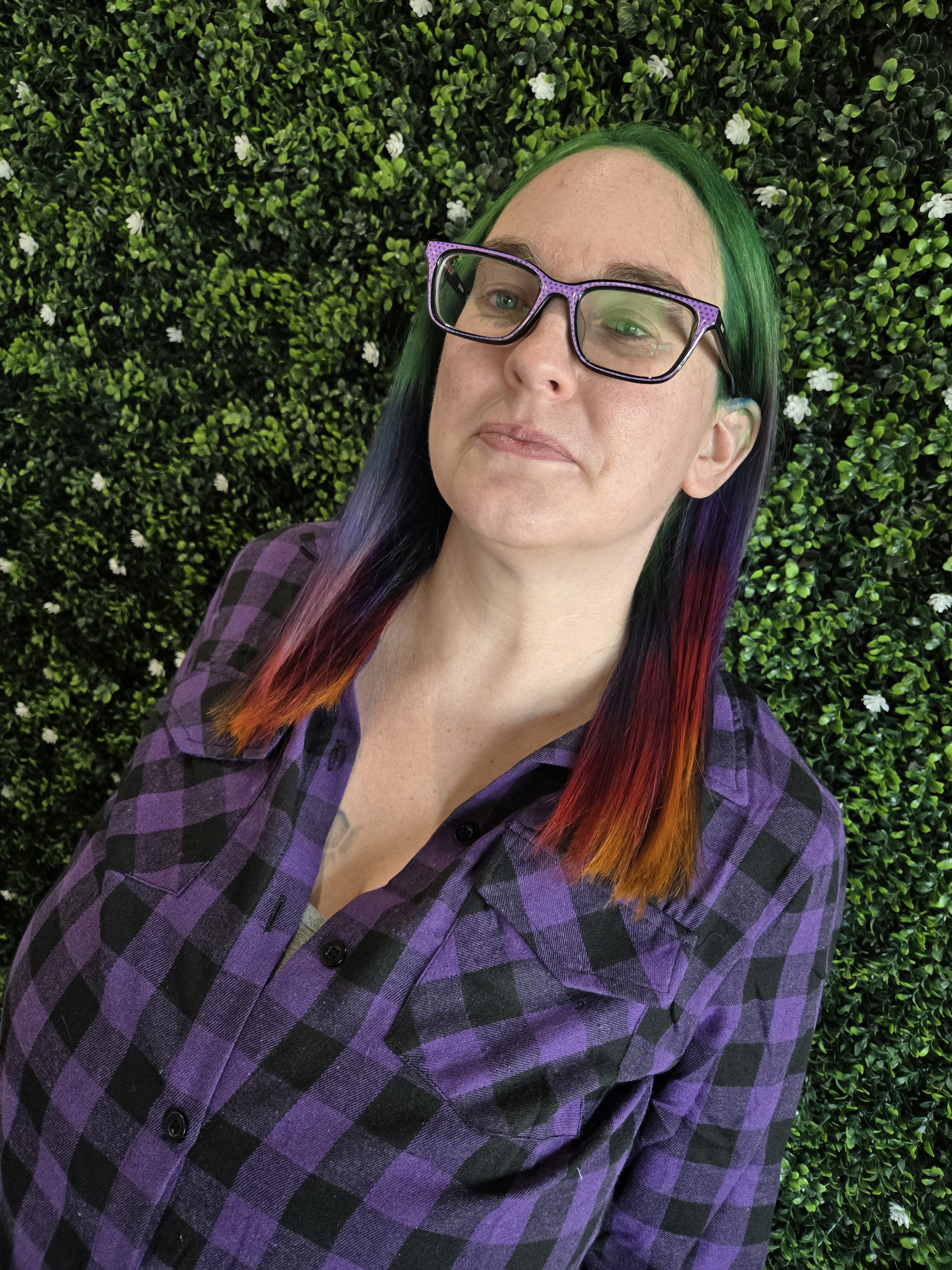 New Hair Color: A Rainbow Transformation!