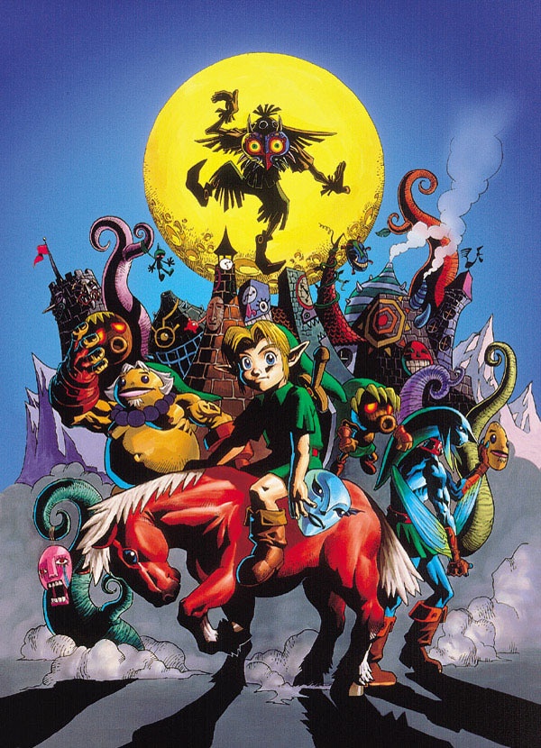 Art inspired by Majora's Mask