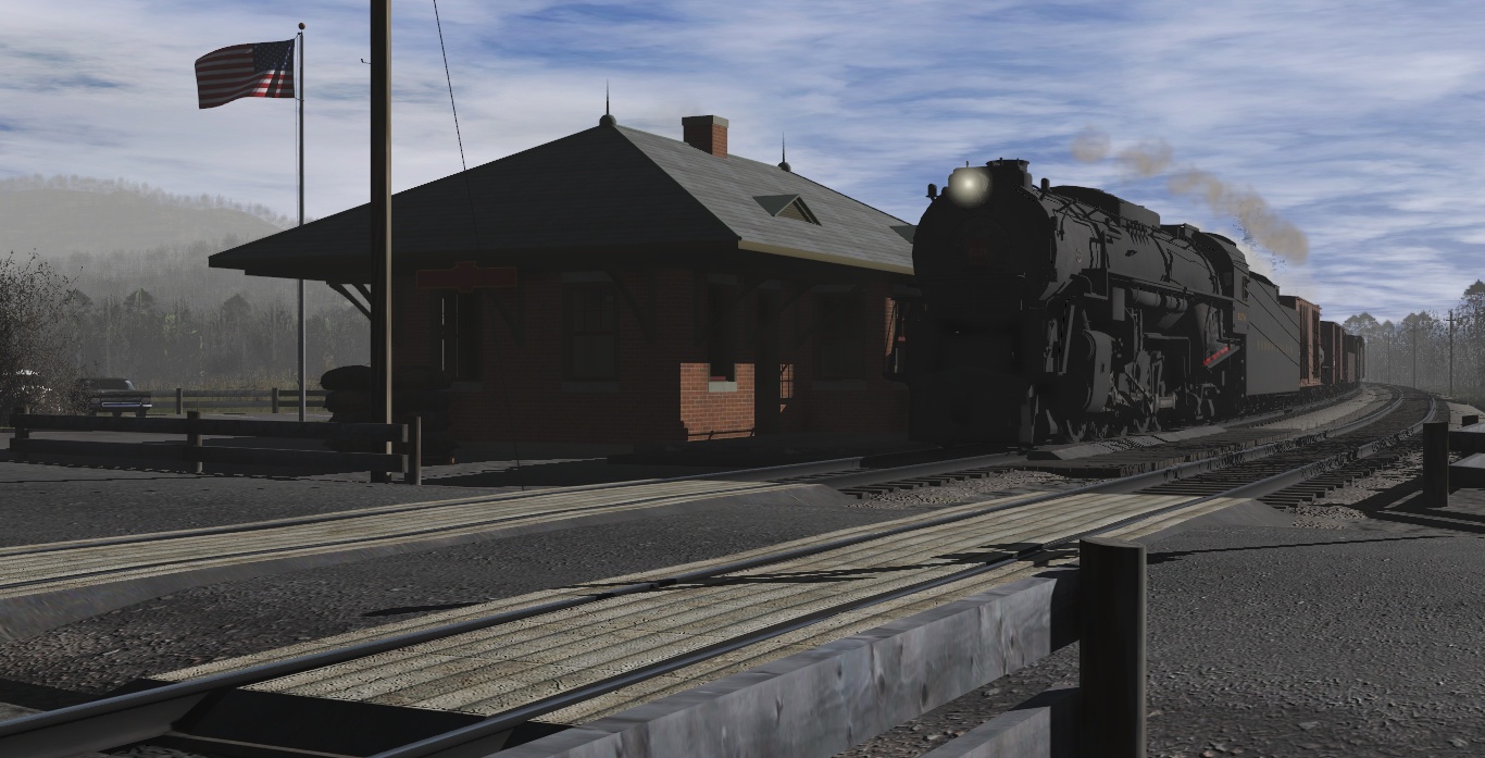 A nostalgic glimpse of train chasing in Montvale, PA from November 1952