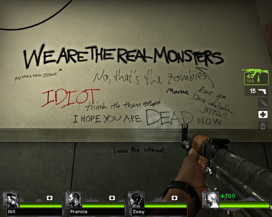 Valve's Take on Zombie Apocalypse Media