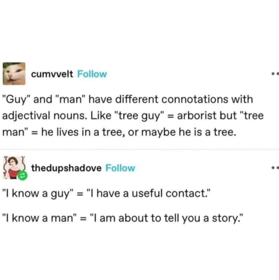 The Battle: Guy vs Man