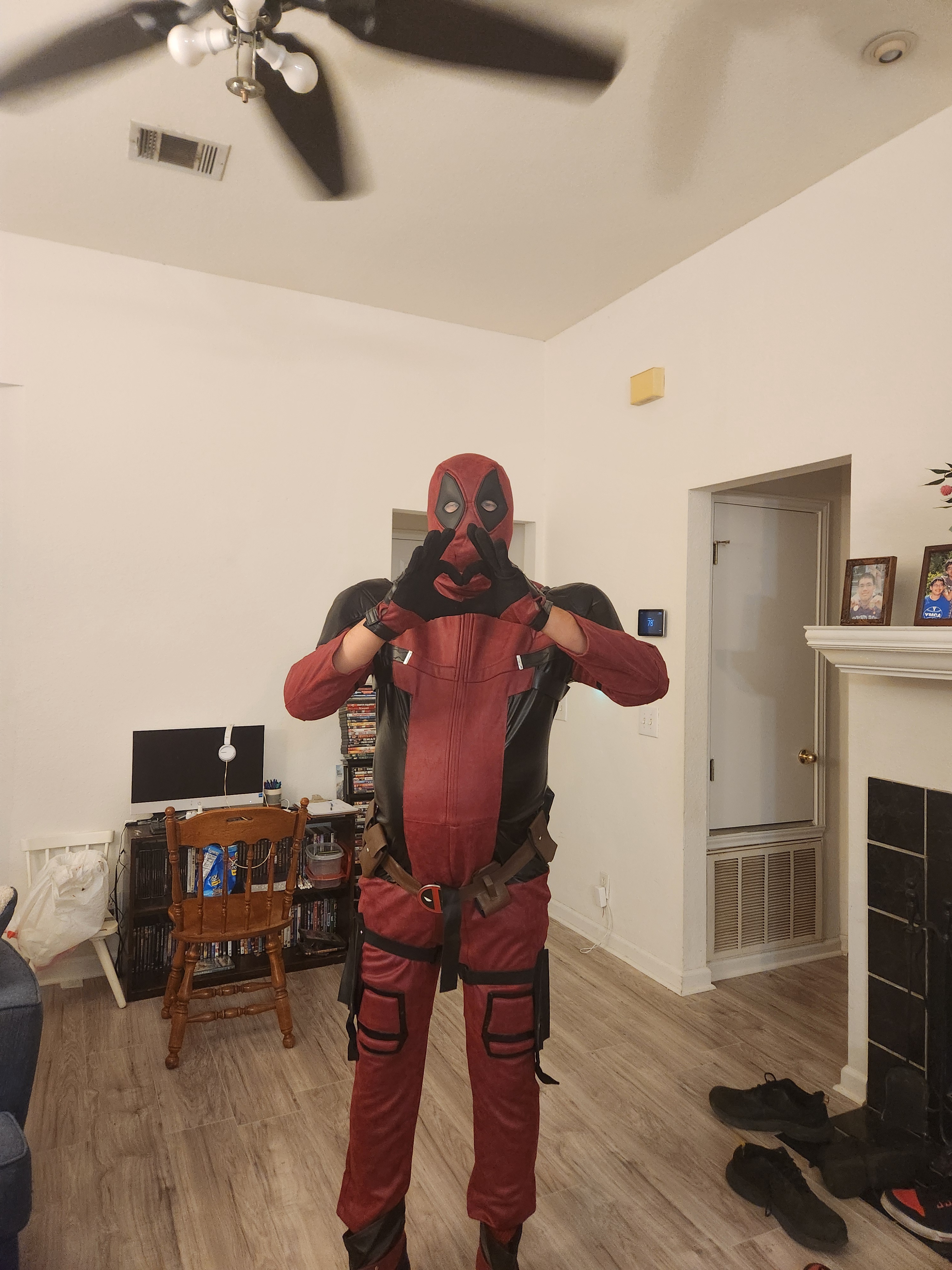 Sneak Peek of My Deadpool Cosplay in Progress