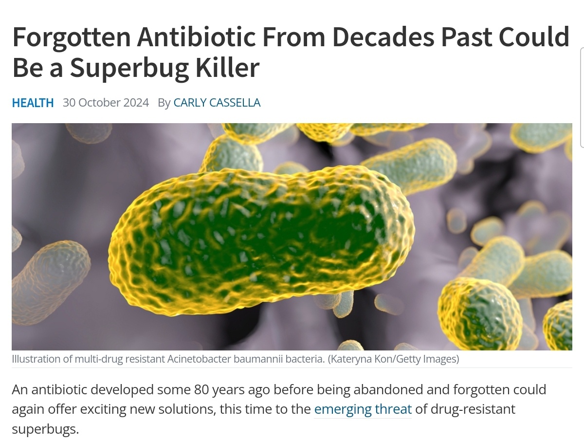 Could This Forgotten Antibiotic Be the Key to Defeating Superbugs?
