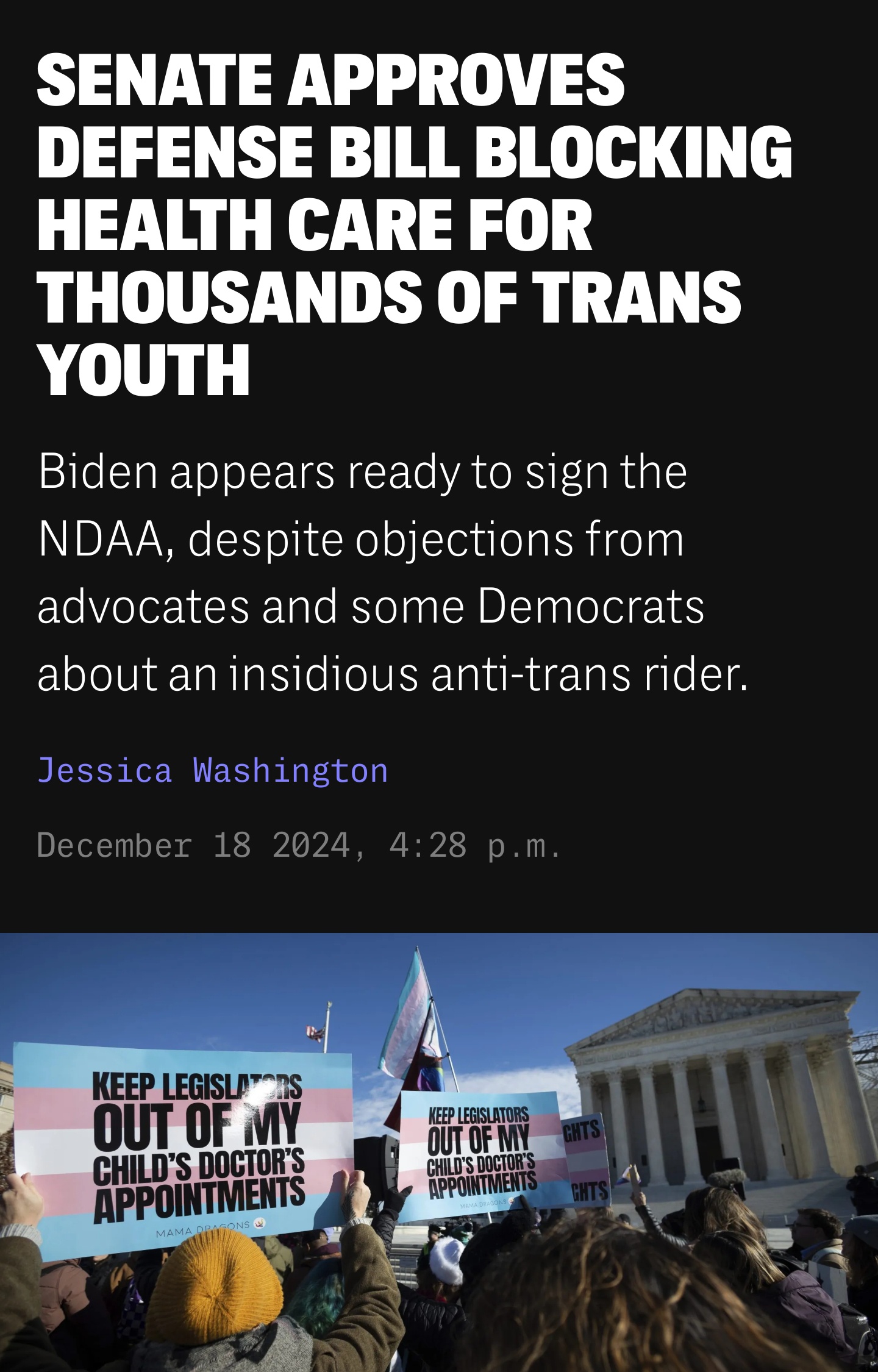 Thanks for the chaos, Biden!