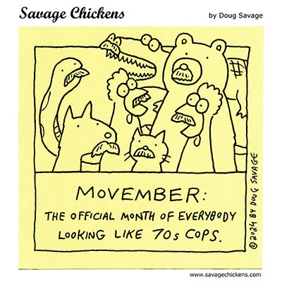 October is here, time to stock up on razors!
