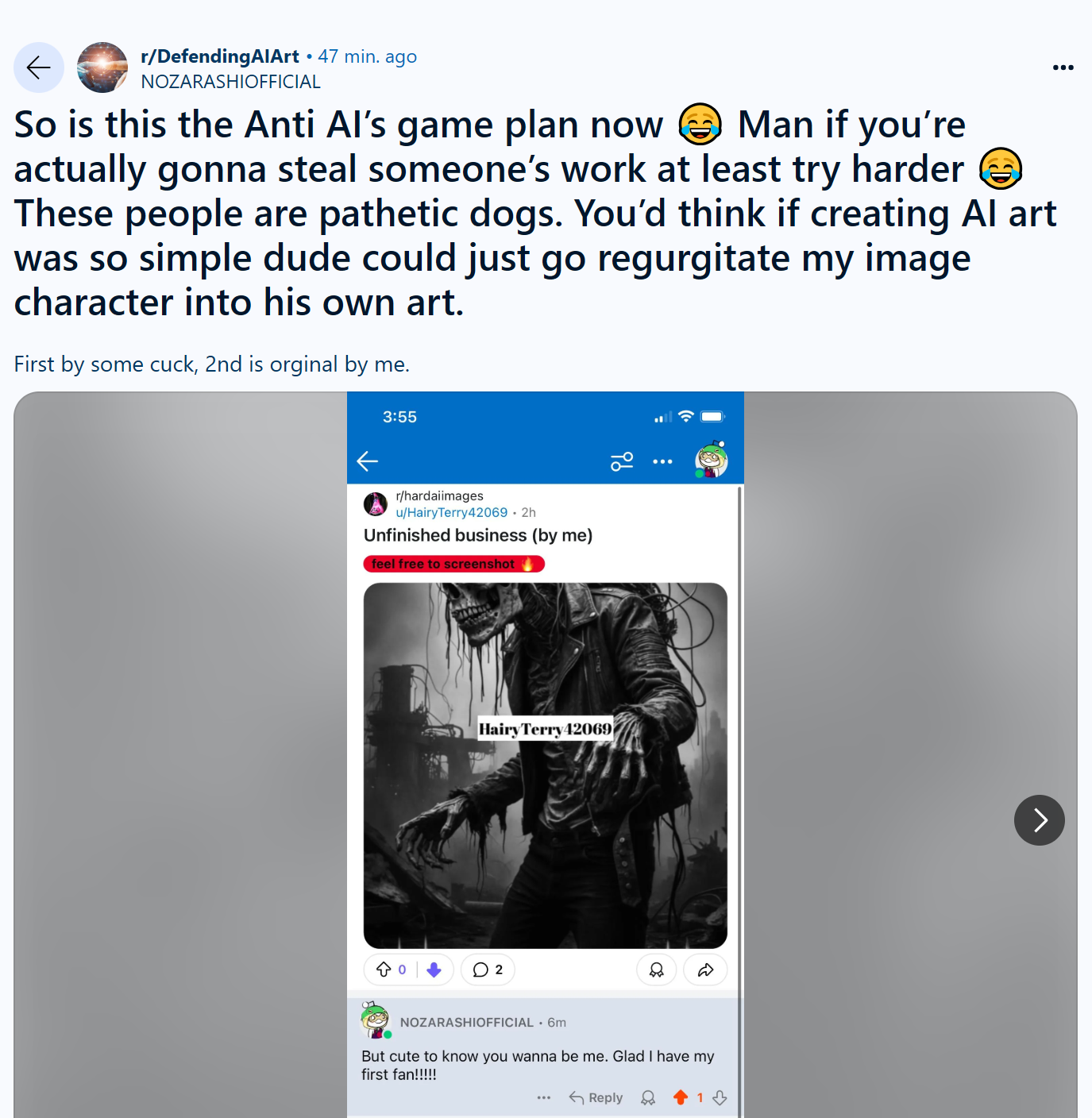The Struggle of Self-Awareness: A Big Fat Zero