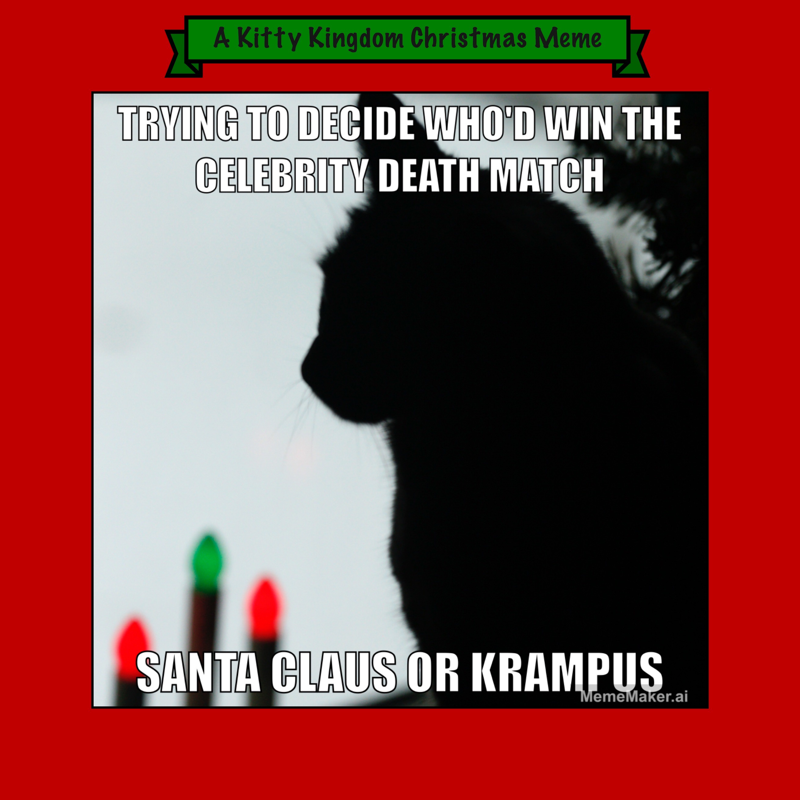 Countdown to Christmas in the Kitty Kingdom: Day 9