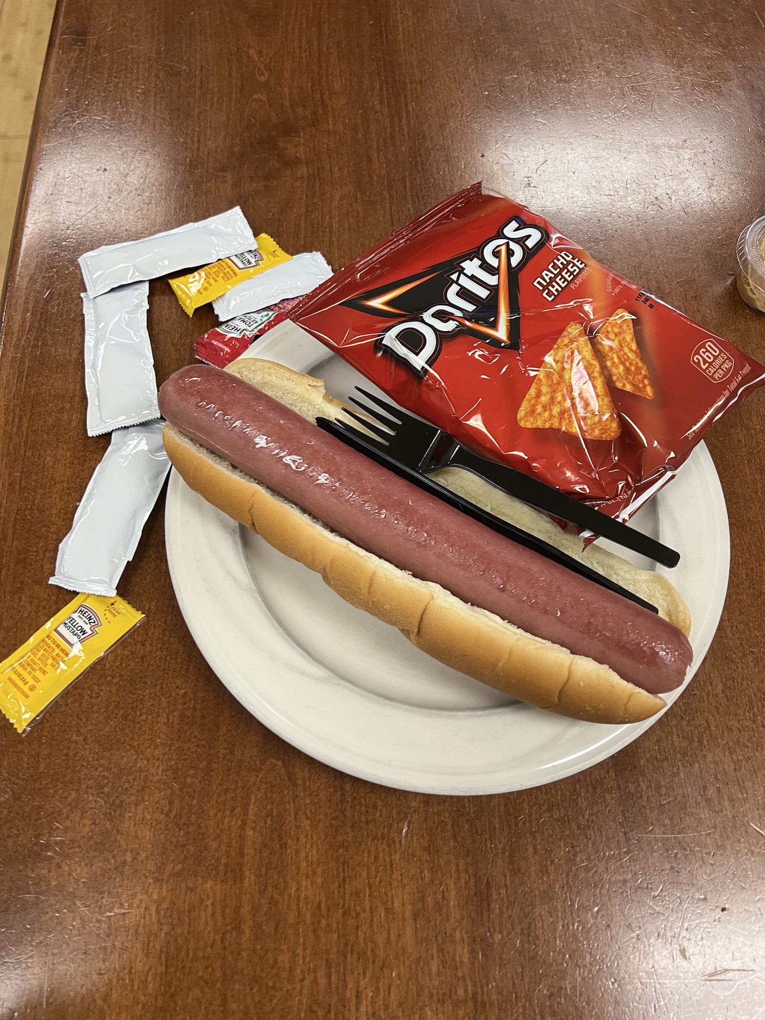 Lunch at Work: The Absurdly Large Girth Warning!