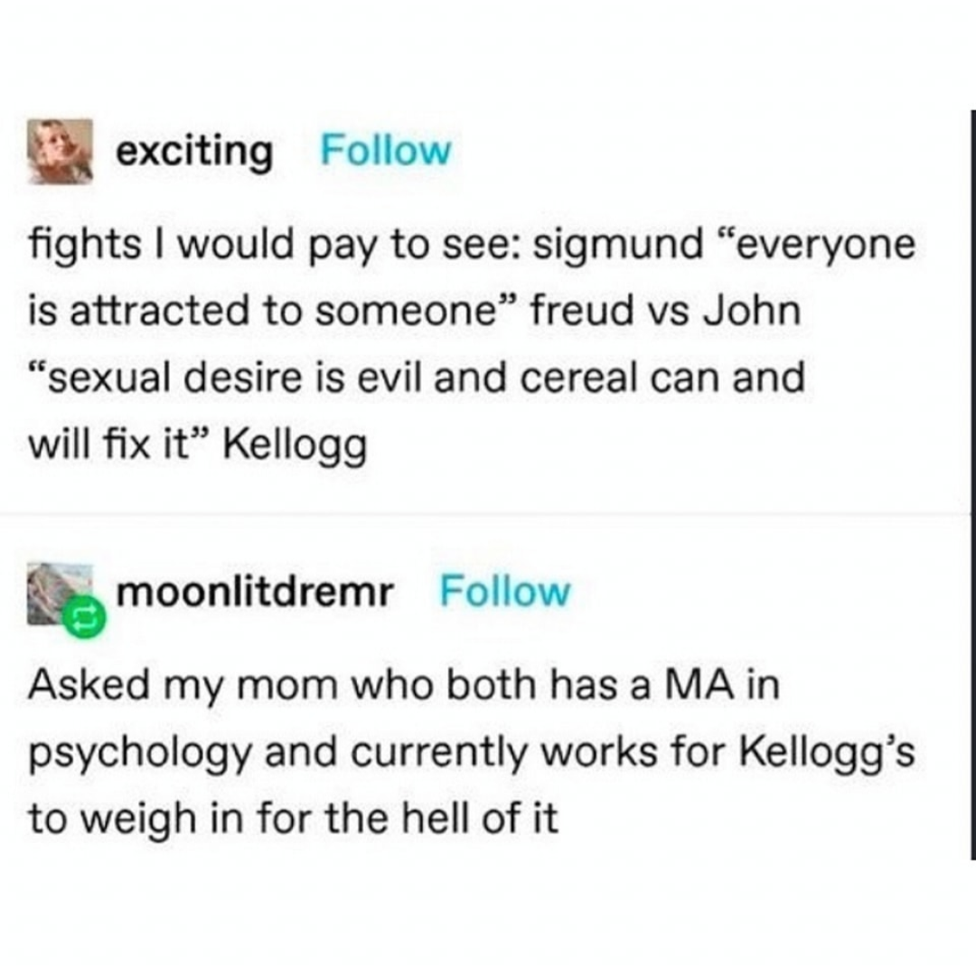 Kellogg's Cereal takes on Freud in an epic showdown!