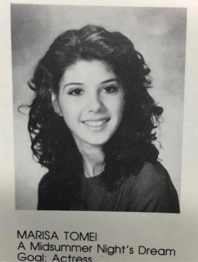 A Blast from the Past: Marisa Tomei's 1982 Yearbook Memories