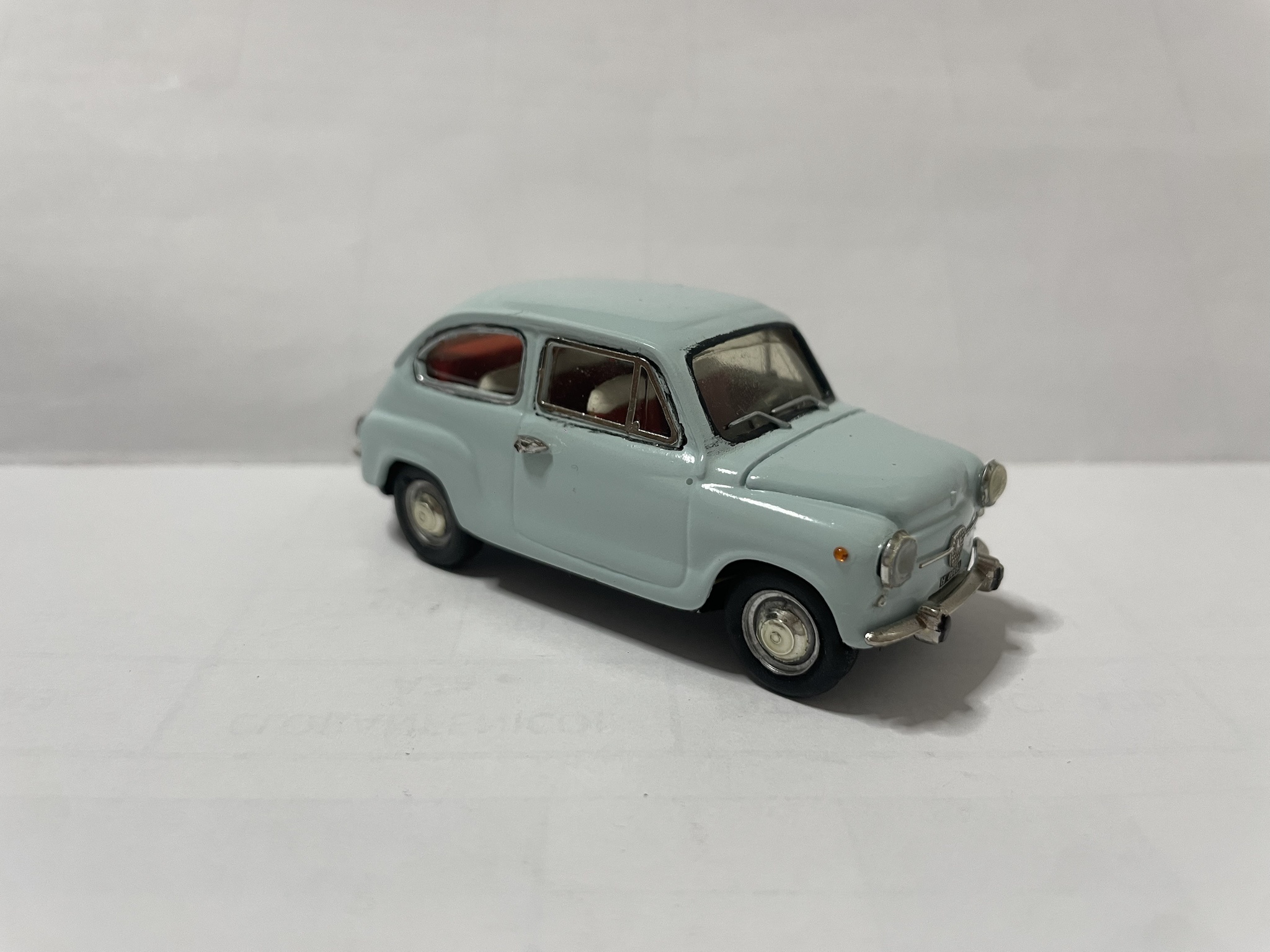 Fiat 600D 'Fanalone' - a C B models 1/43 beauty.