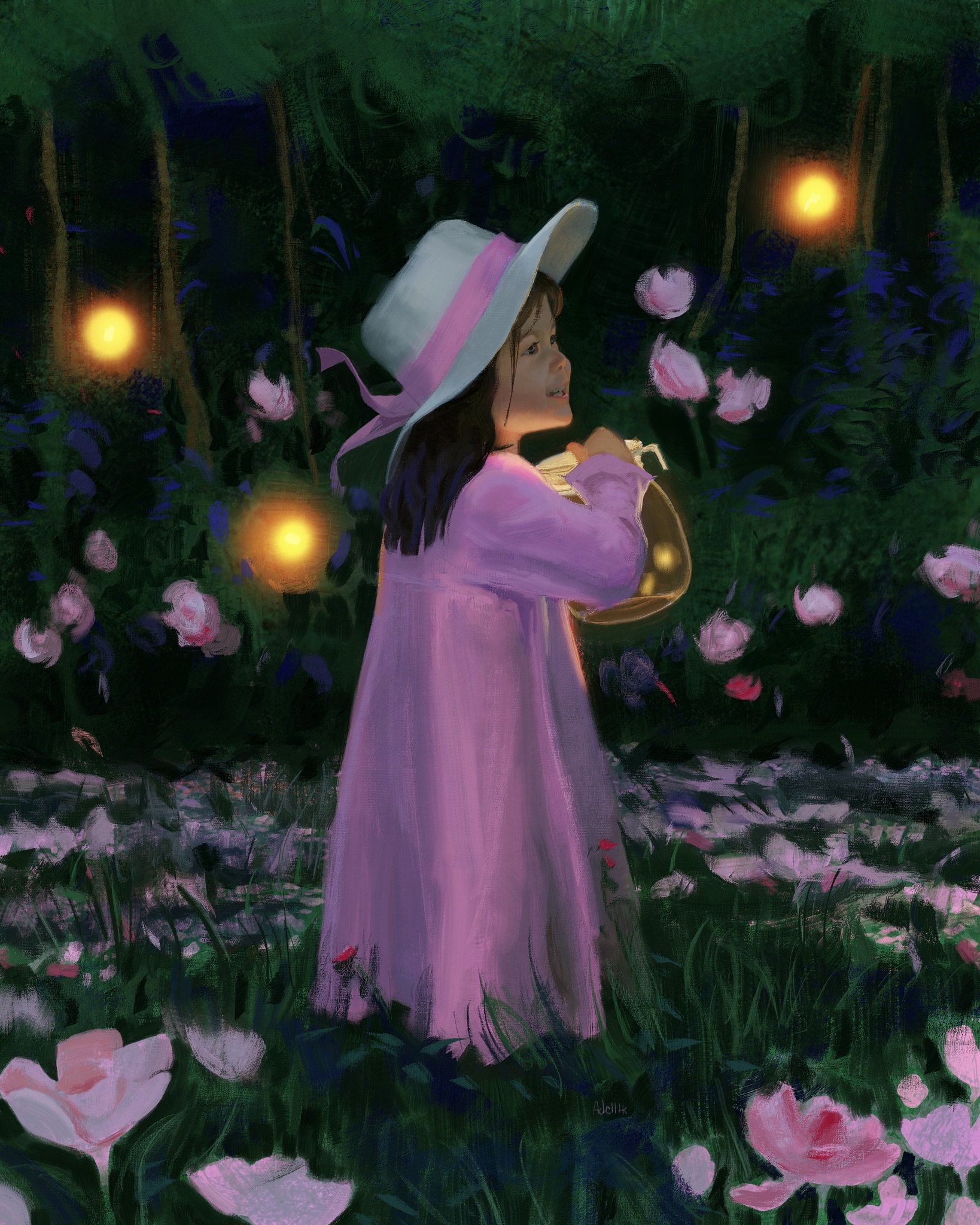 I Was Commissioned to Paint Their Daughter and Here's How It Turned Out