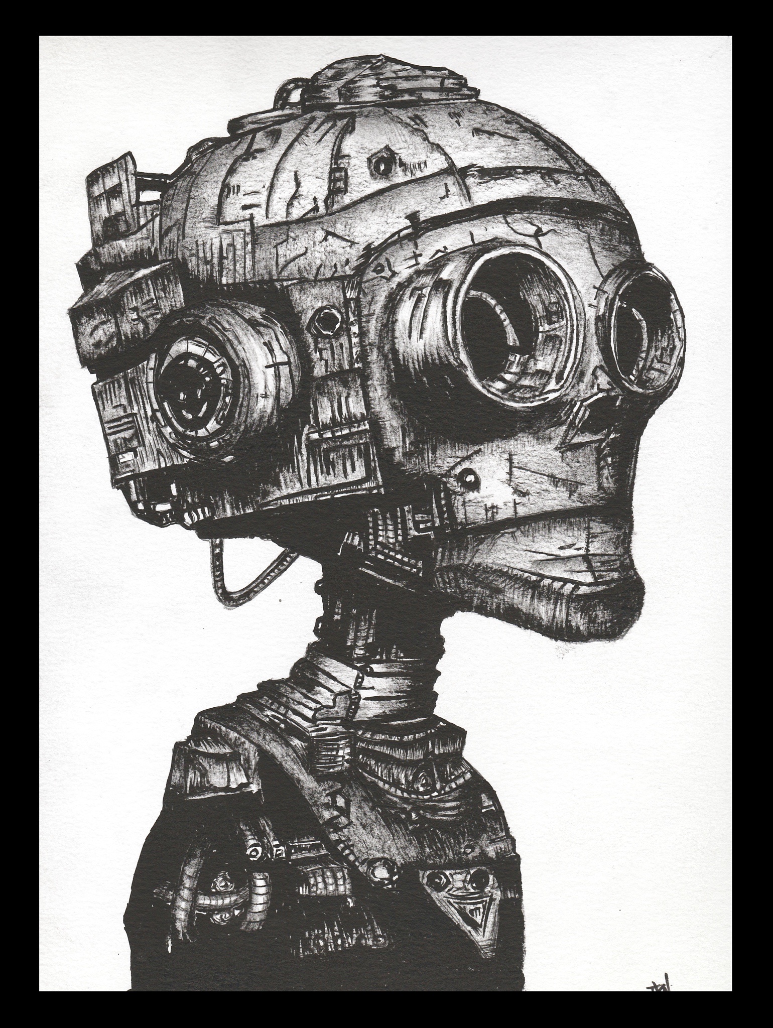 Creating Art with Ink and Brush on Multimedia