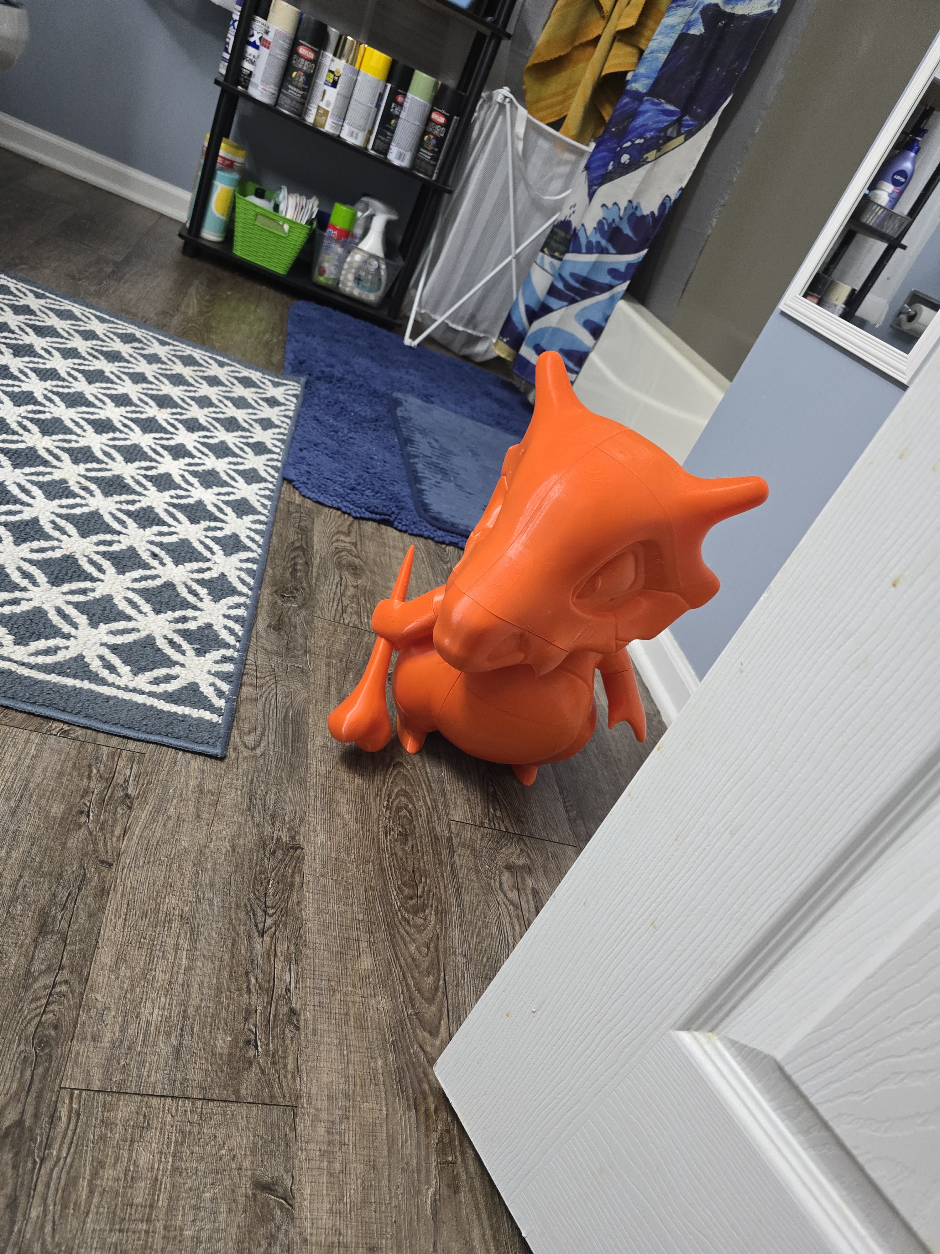 Behold! My Life-Size 3D Printed Cubone