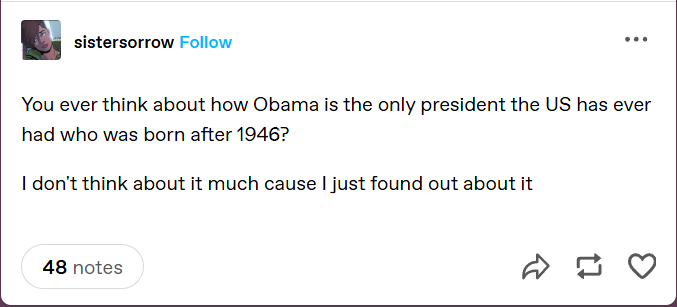 A Look at the Birth Years of Presidents: Clinton, Bush, Trump, Biden, and Obama