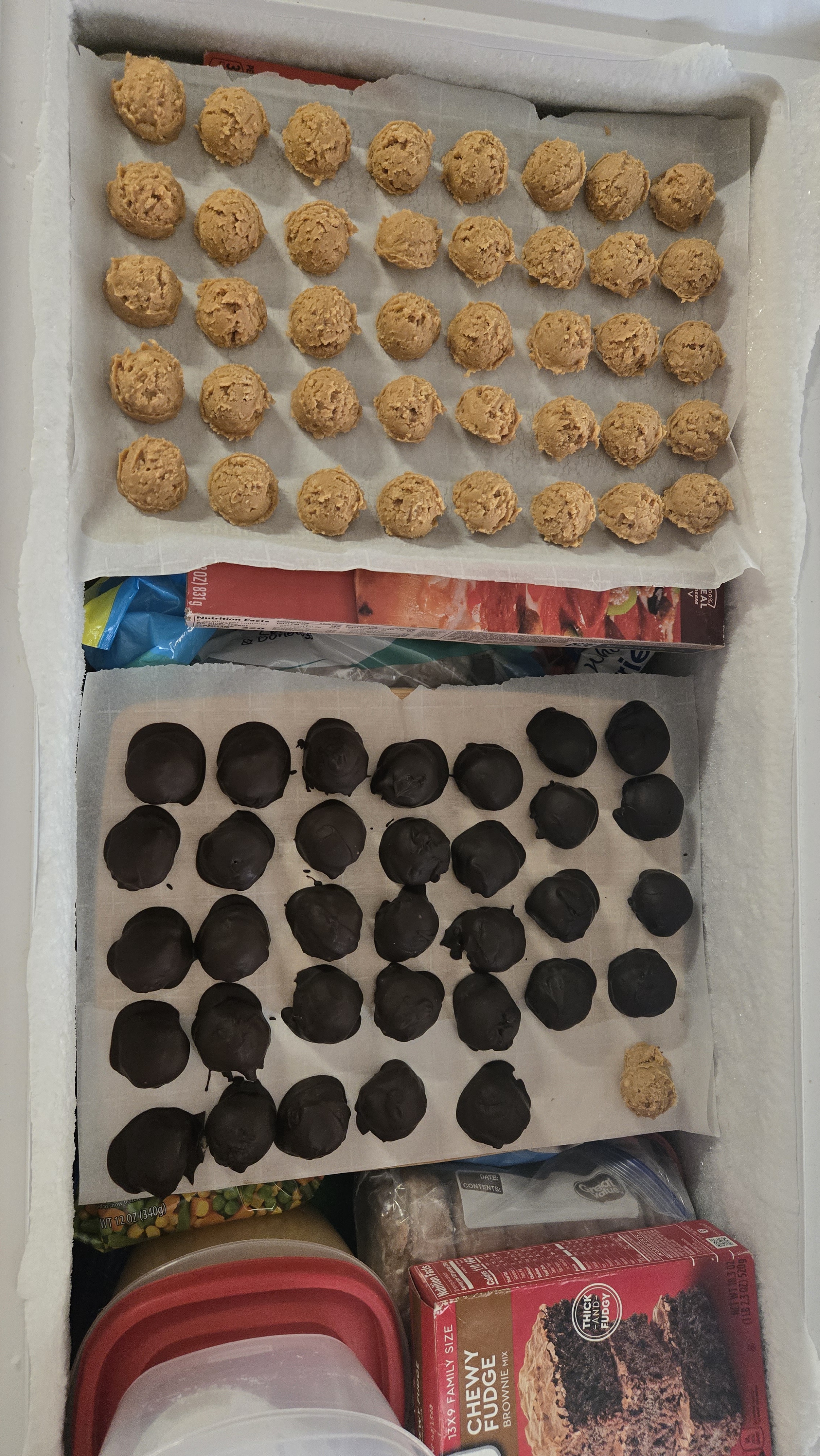 I may not handle snowballs, acorns, or pinecones, but I’ve got my trusty buckeyes