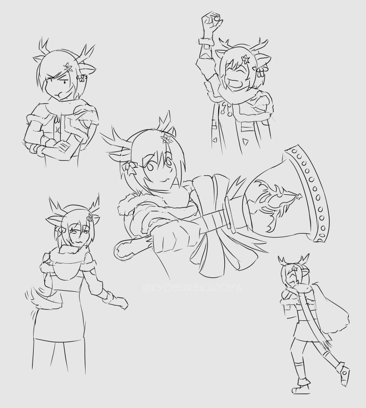 Yuffie's Creative Doodles from December 4, 2024