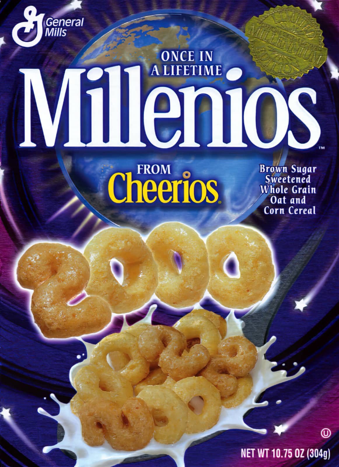 Introducing Cheerios Millenios Cereal from 1999!