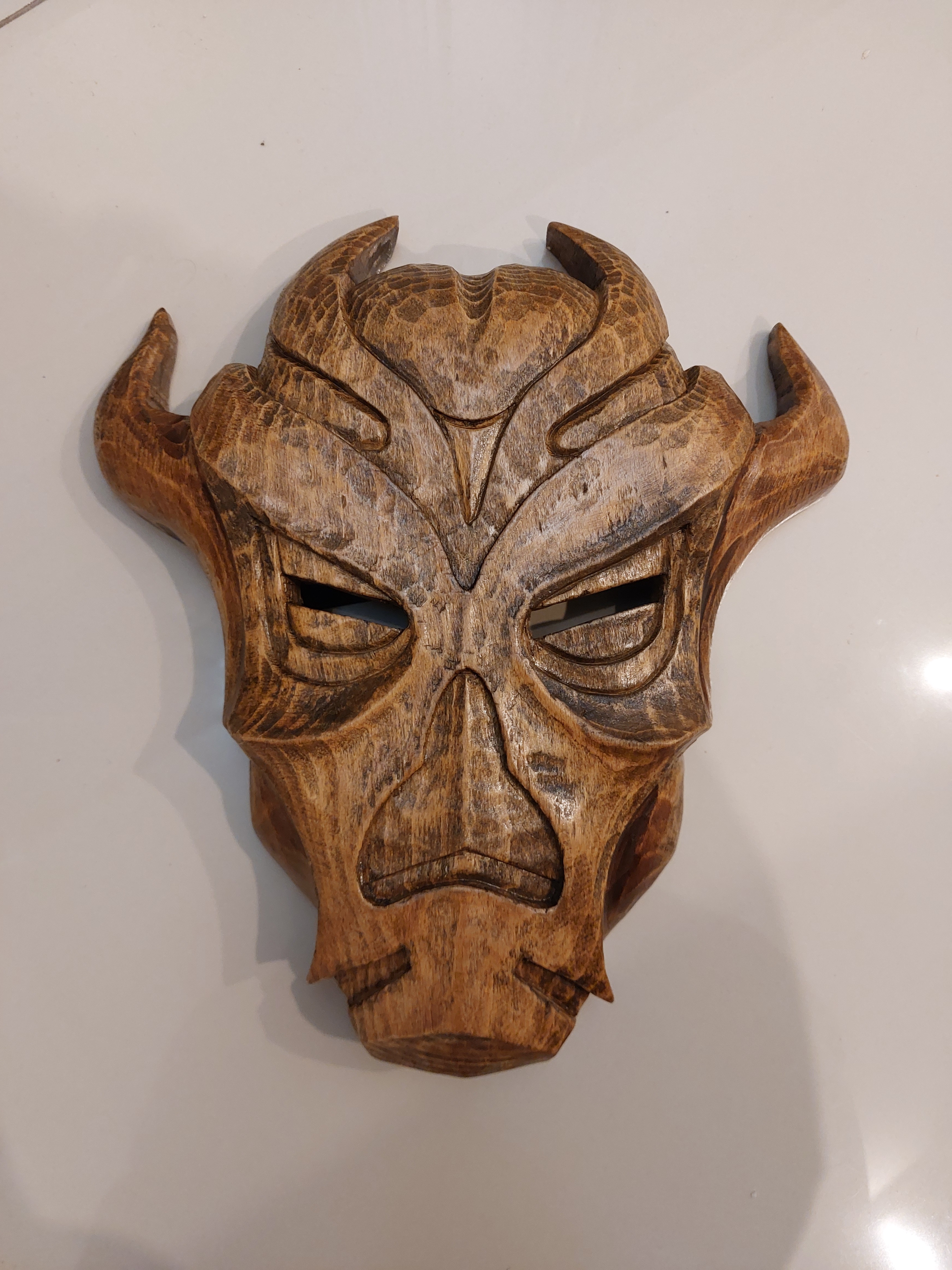 Crafting the Dragon Priest Mask