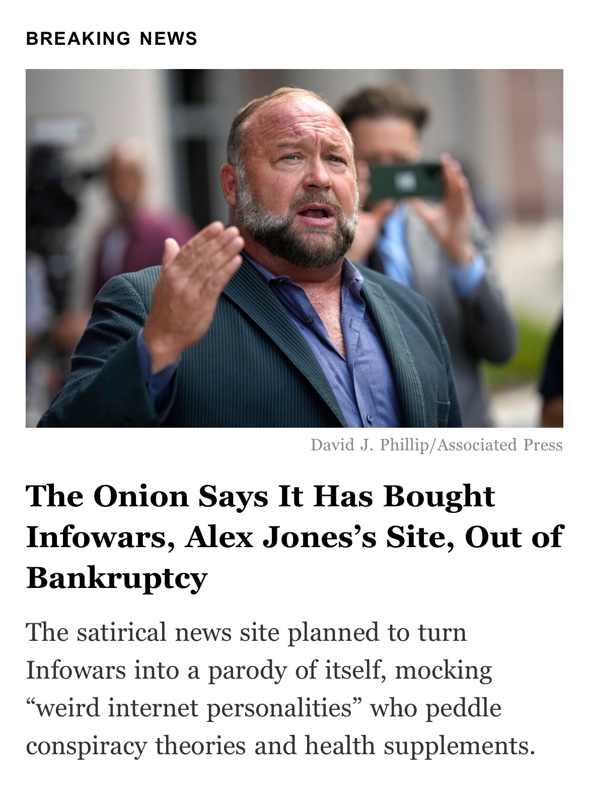 Could This Be Some Rare Good News?