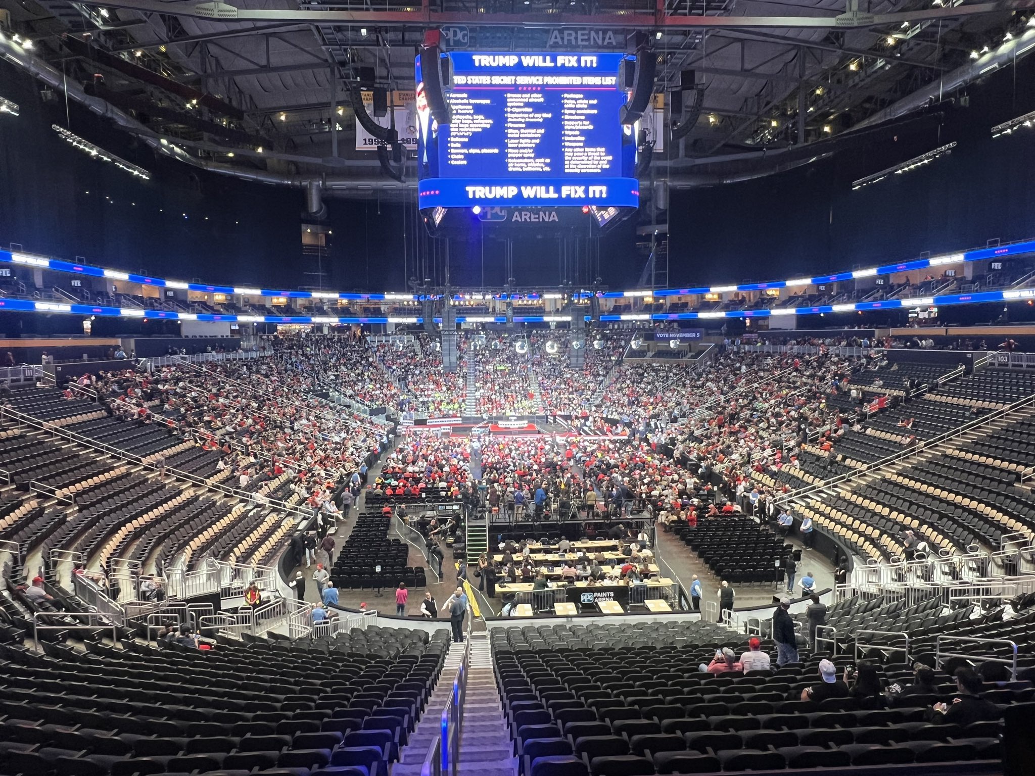 The Final Rally of Trump's Campaign
