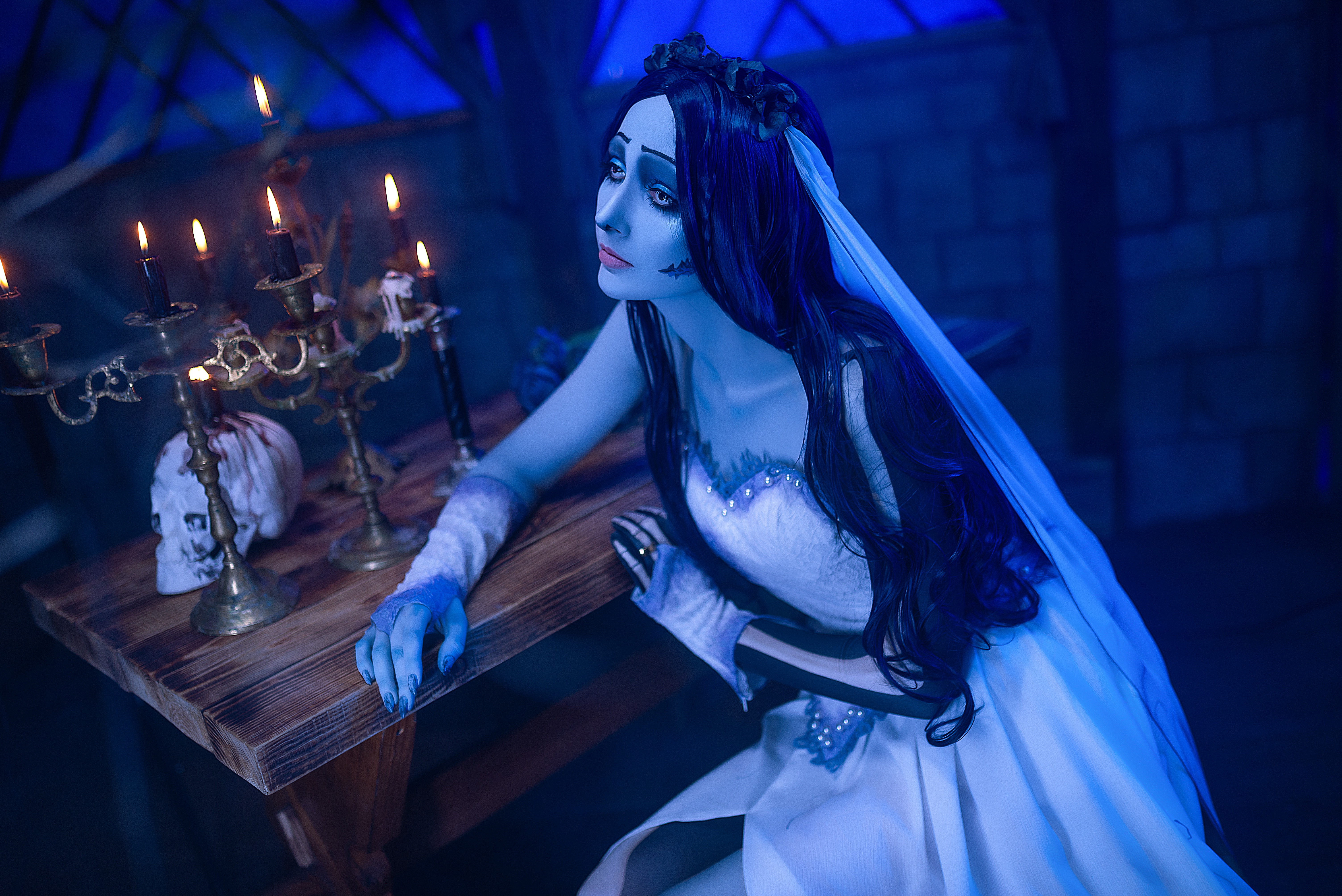 Nailing the Corpse Bride Emily cosplay!