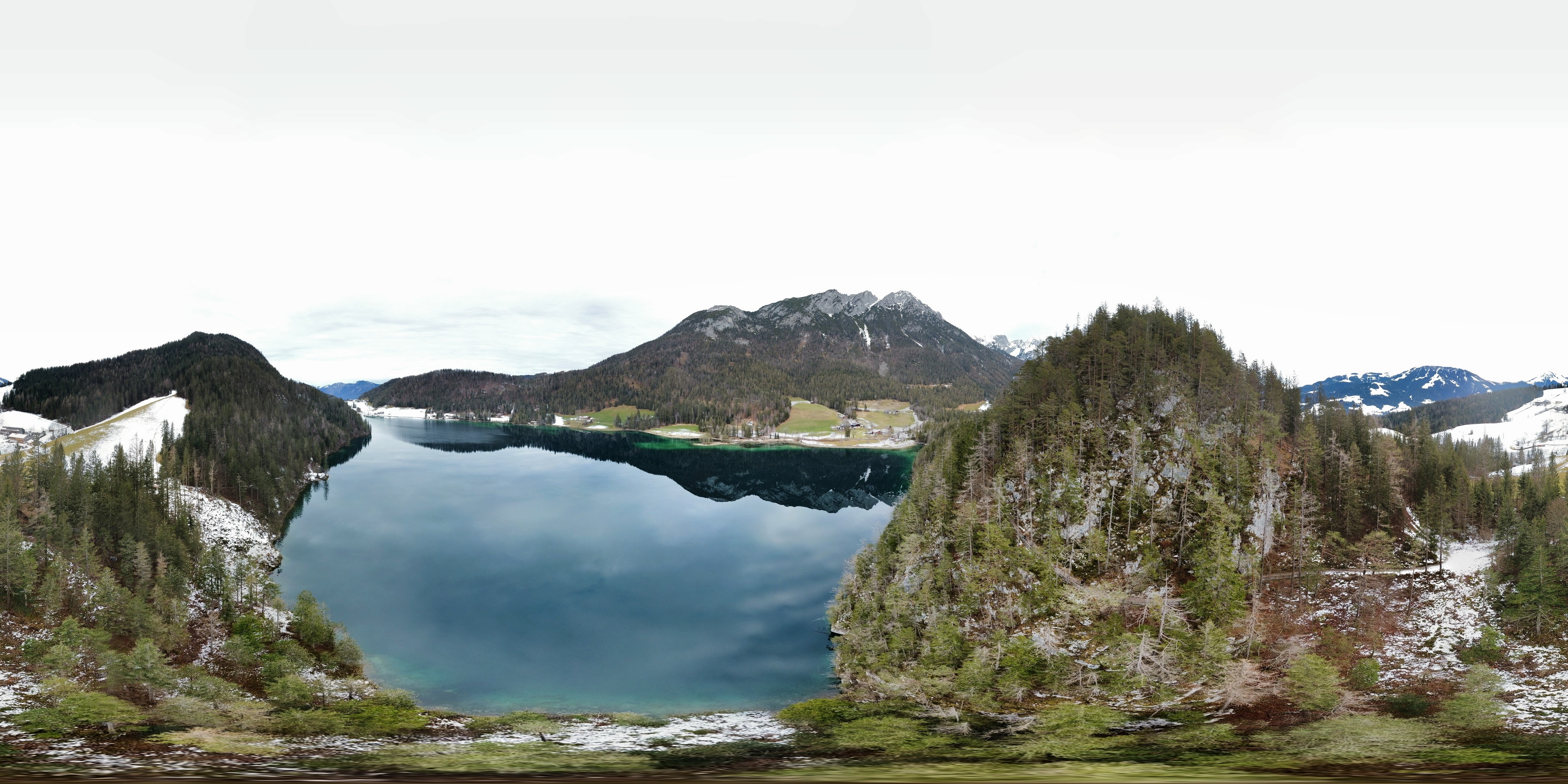 Capturing the Beauty of Hintersteinersee from Above with a Drone