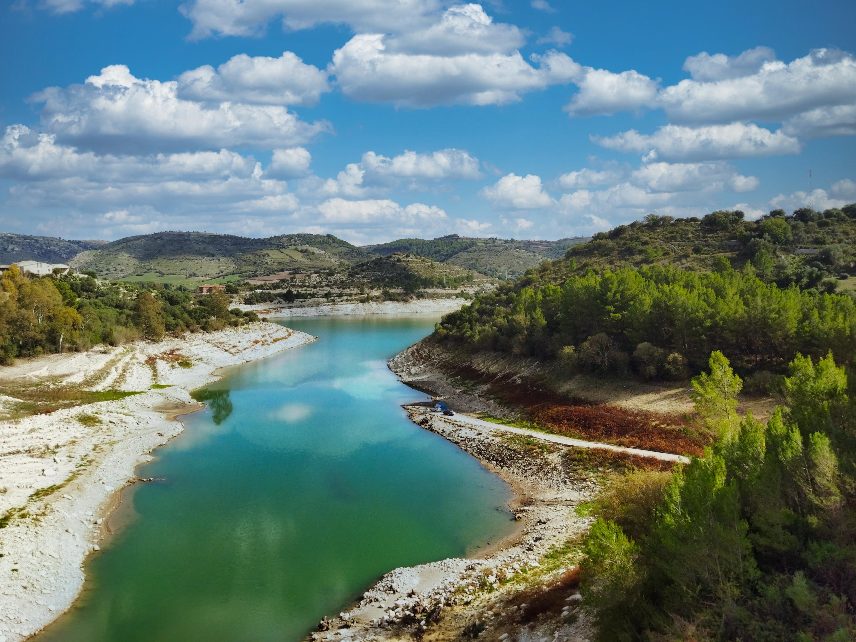 A hauntingly beautiful sight: The demise of a lake