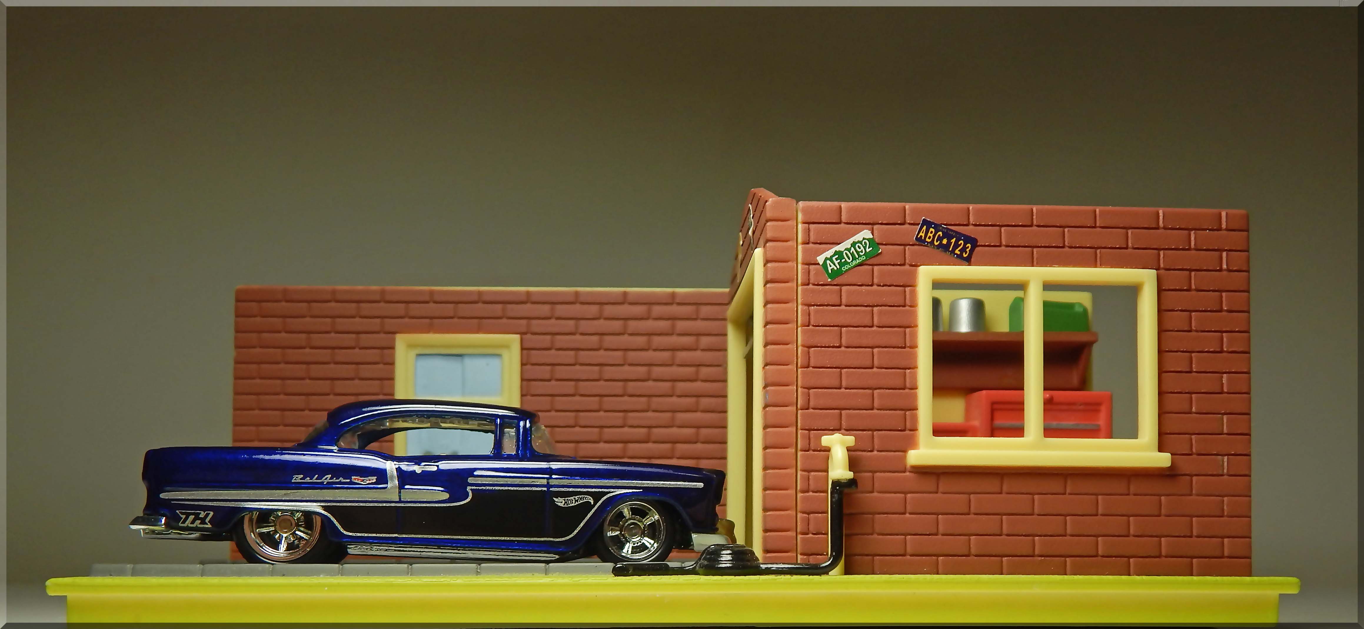 A classic ride: Hot Wheels meets American Graffiti's 55 Chevy