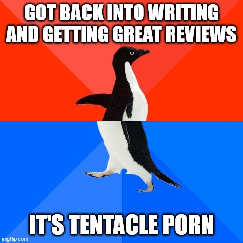 I started this to break my writer's block, and now I can't stop!