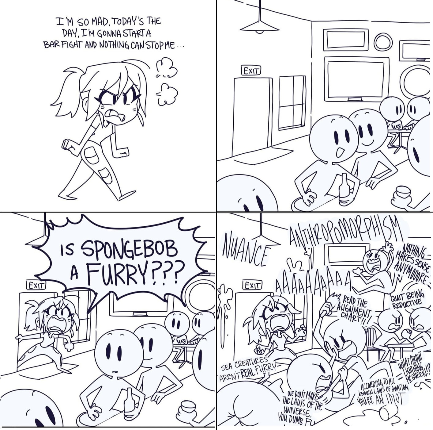 Sometimes you just want to stir the pot and watch everything go up in flames