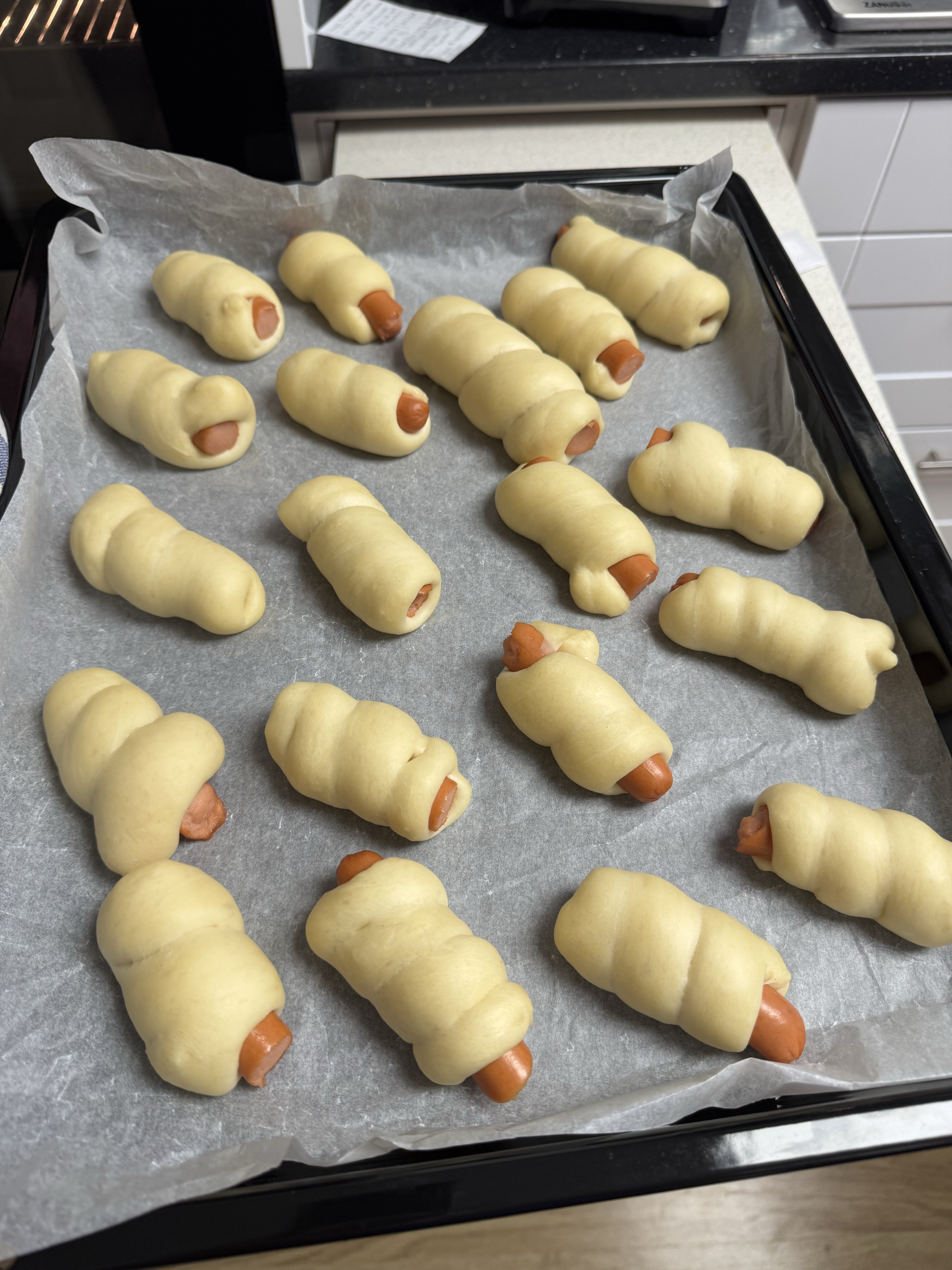 My Passion for Baking Delicious Sausage Buns