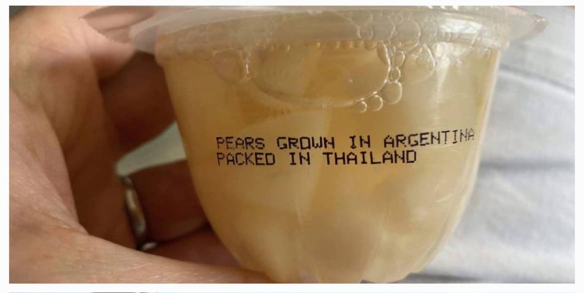 After being forgotten in the fridge for ages, this is what happens in America.